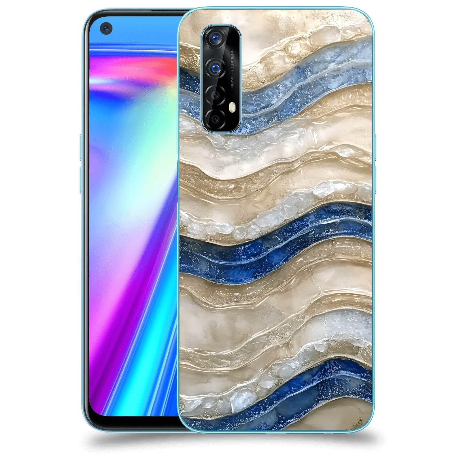 ACOVER Kryt na mobil Realme 7 - Struktura a Harmonie