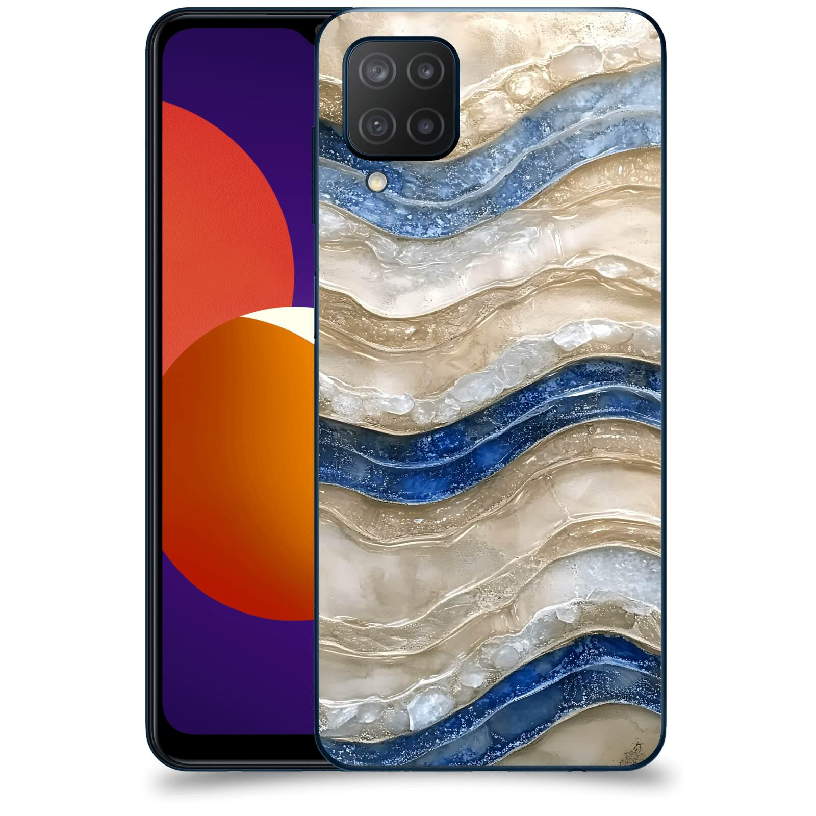 ACOVER Kryt na mobil Samsung Galaxy M12 M127F - Struktura a Harmonie