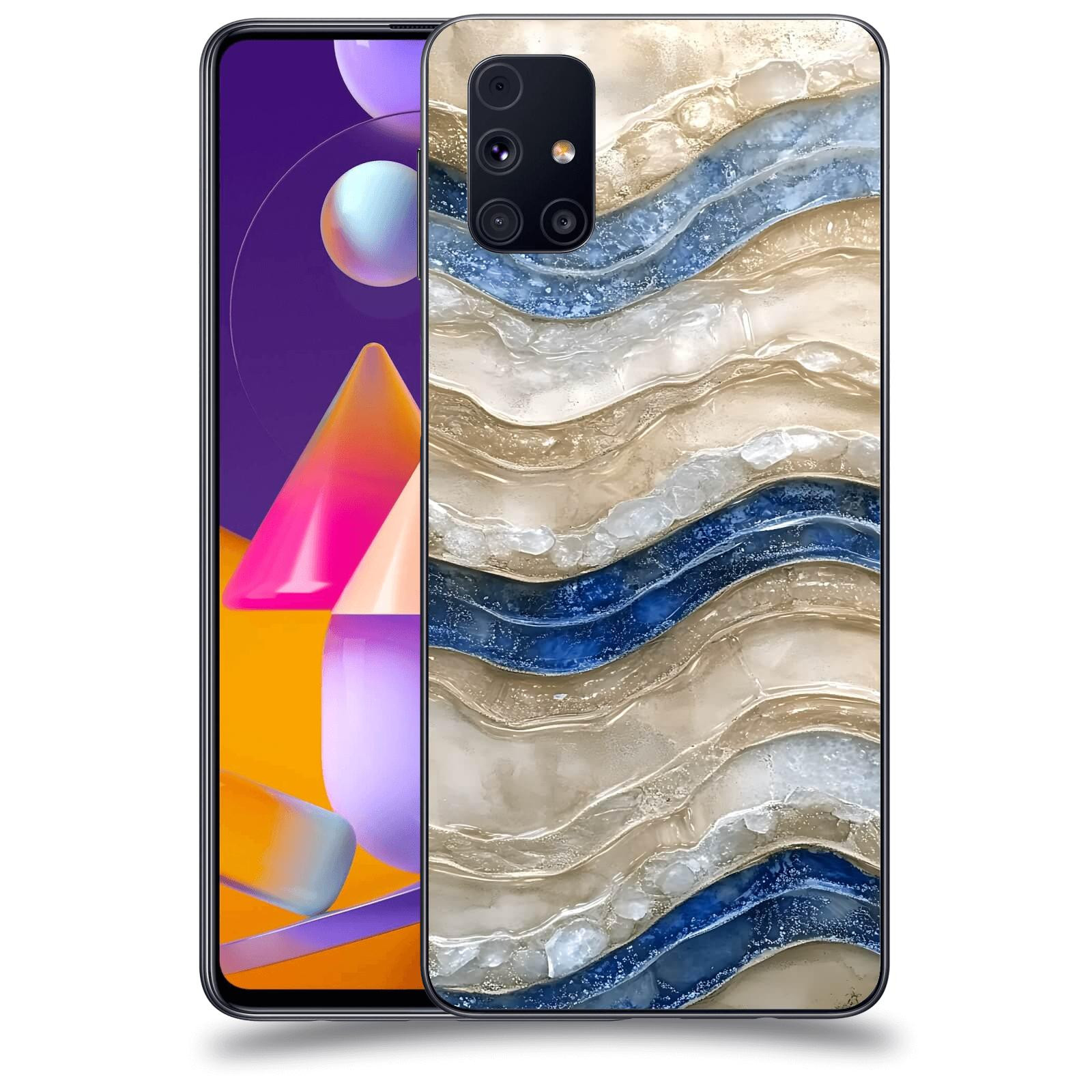 ACOVER Kryt na mobil Samsung Galaxy M31s - Struktura a Harmonie