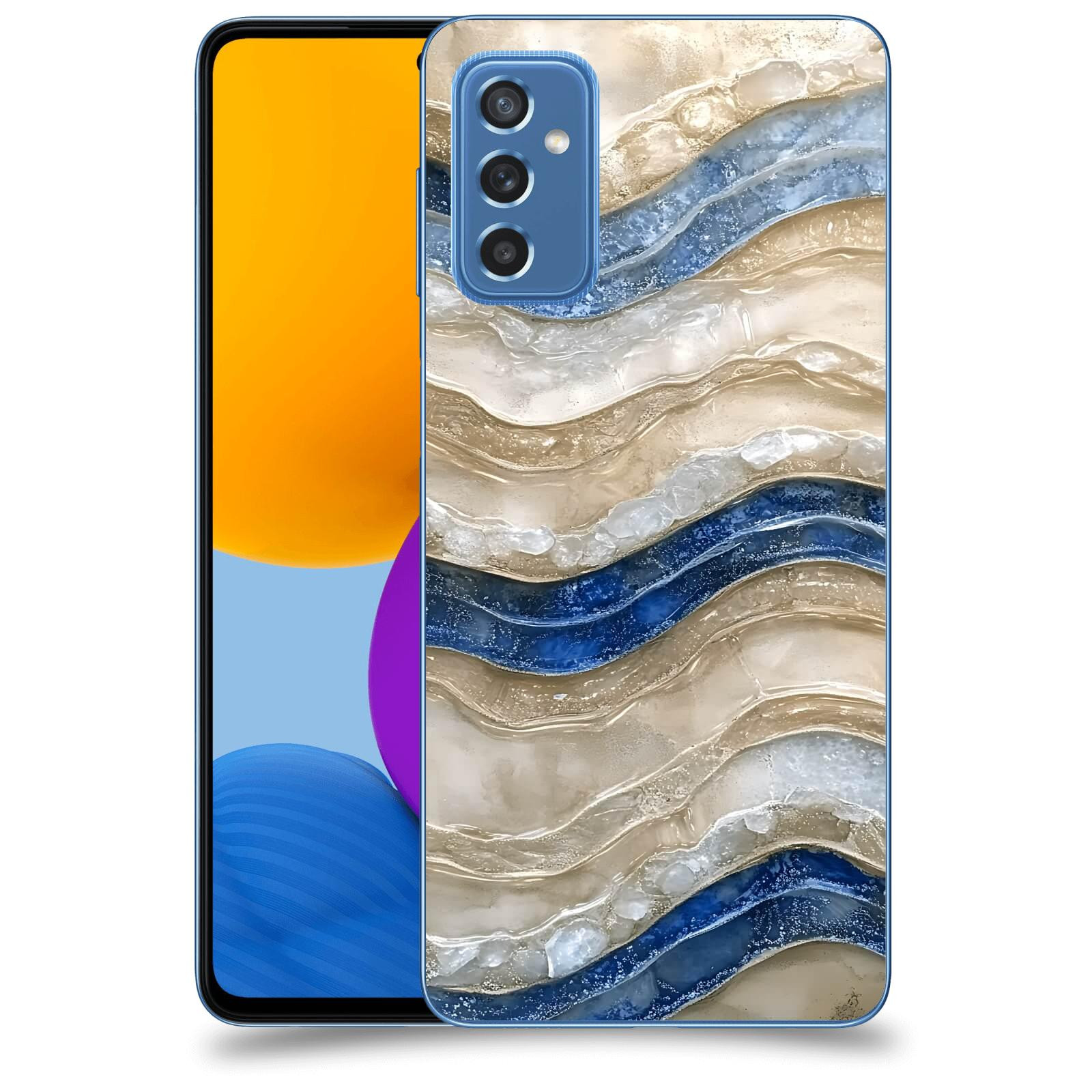 ACOVER Kryt na mobil Samsung Galaxy M52 5G - Struktura a Harmonie