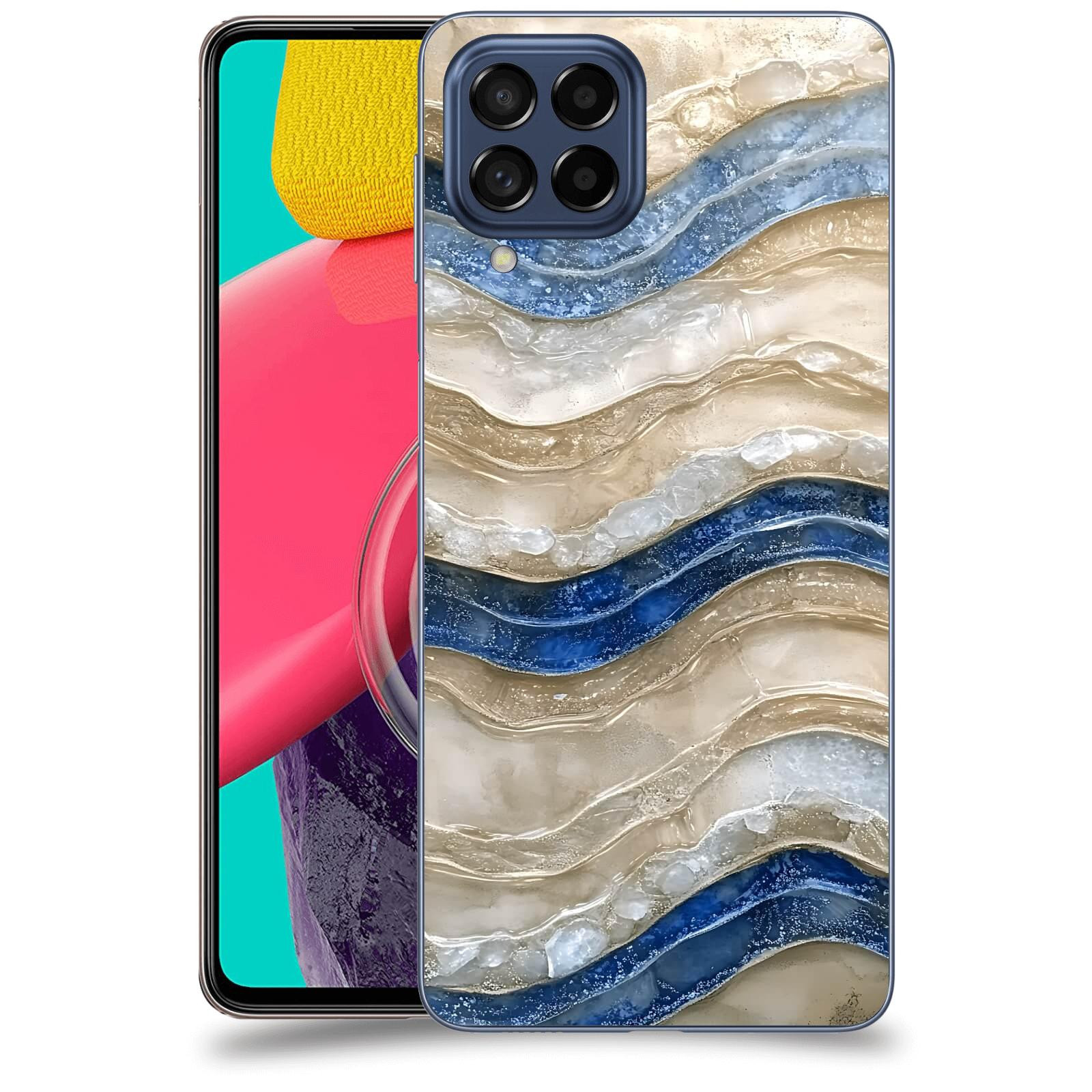 ACOVER Kryt na mobil Samsung Galaxy M53 5G - Struktura a Harmonie