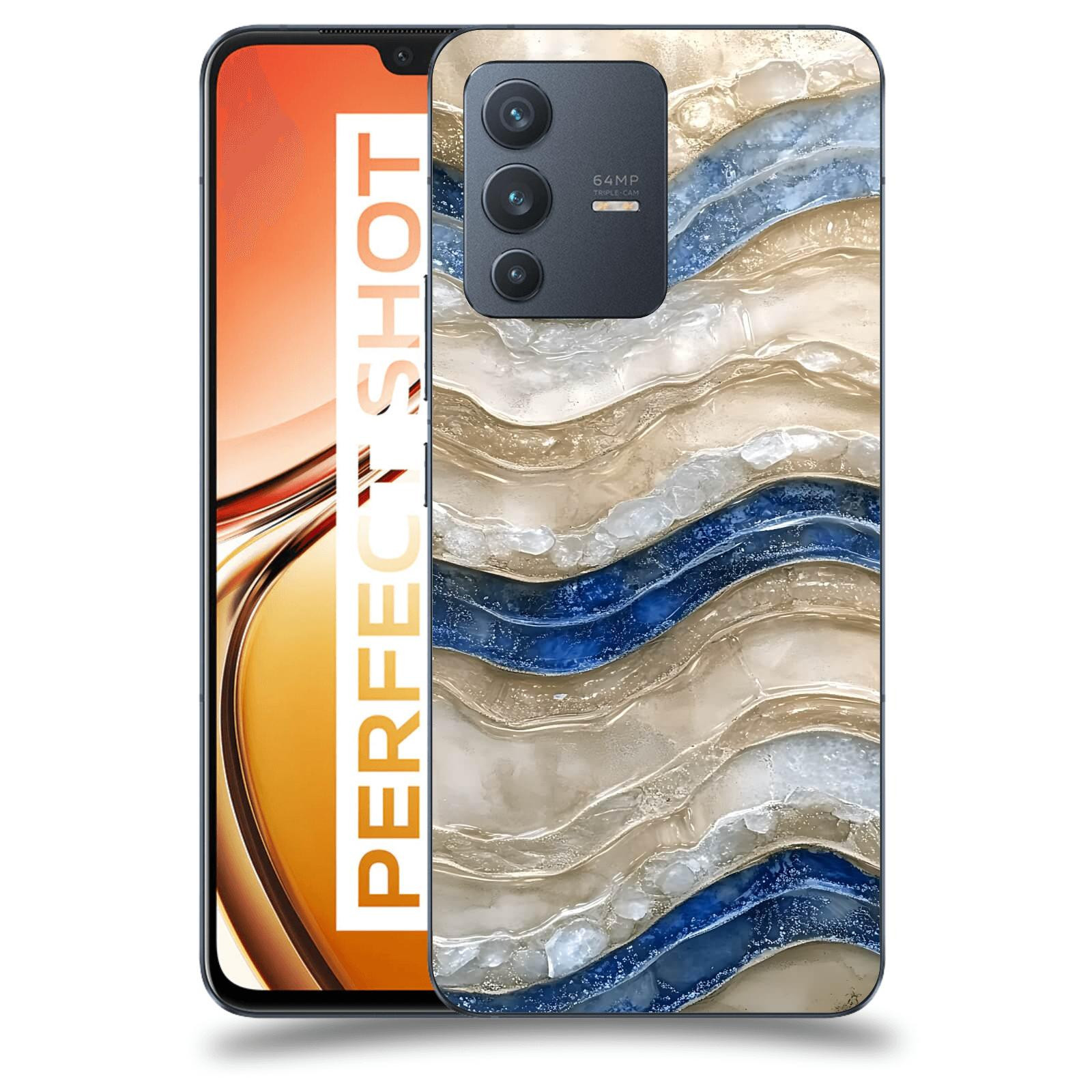 ACOVER Kryt na mobil Vivo V23 5G - Struktura a Harmonie