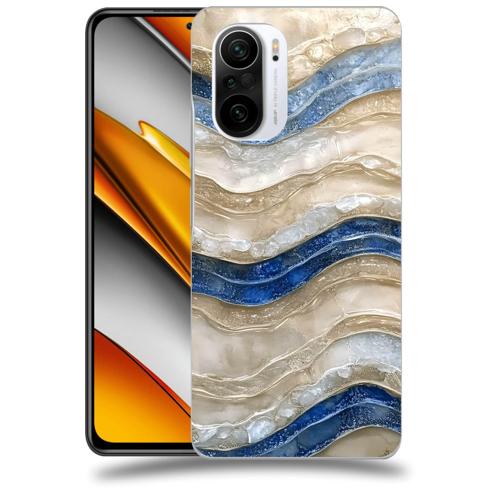 ACOVER Kryt na mobil Xiaomi Poco F3 - Struktura a Harmonie