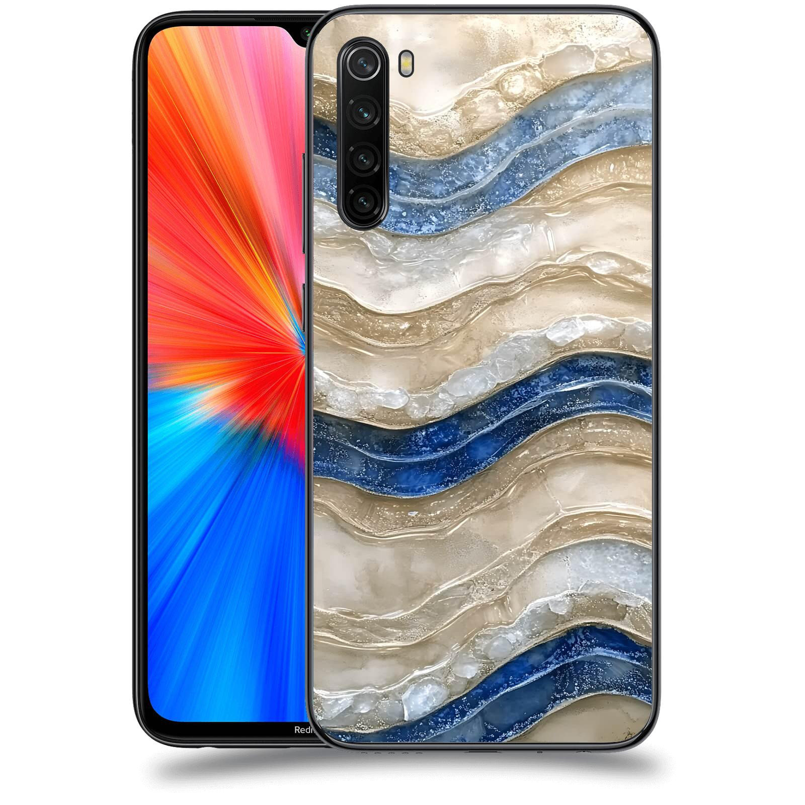 ACOVER Kryt na mobil Xiaomi Redmi Note 8 - Struktura a Harmonie