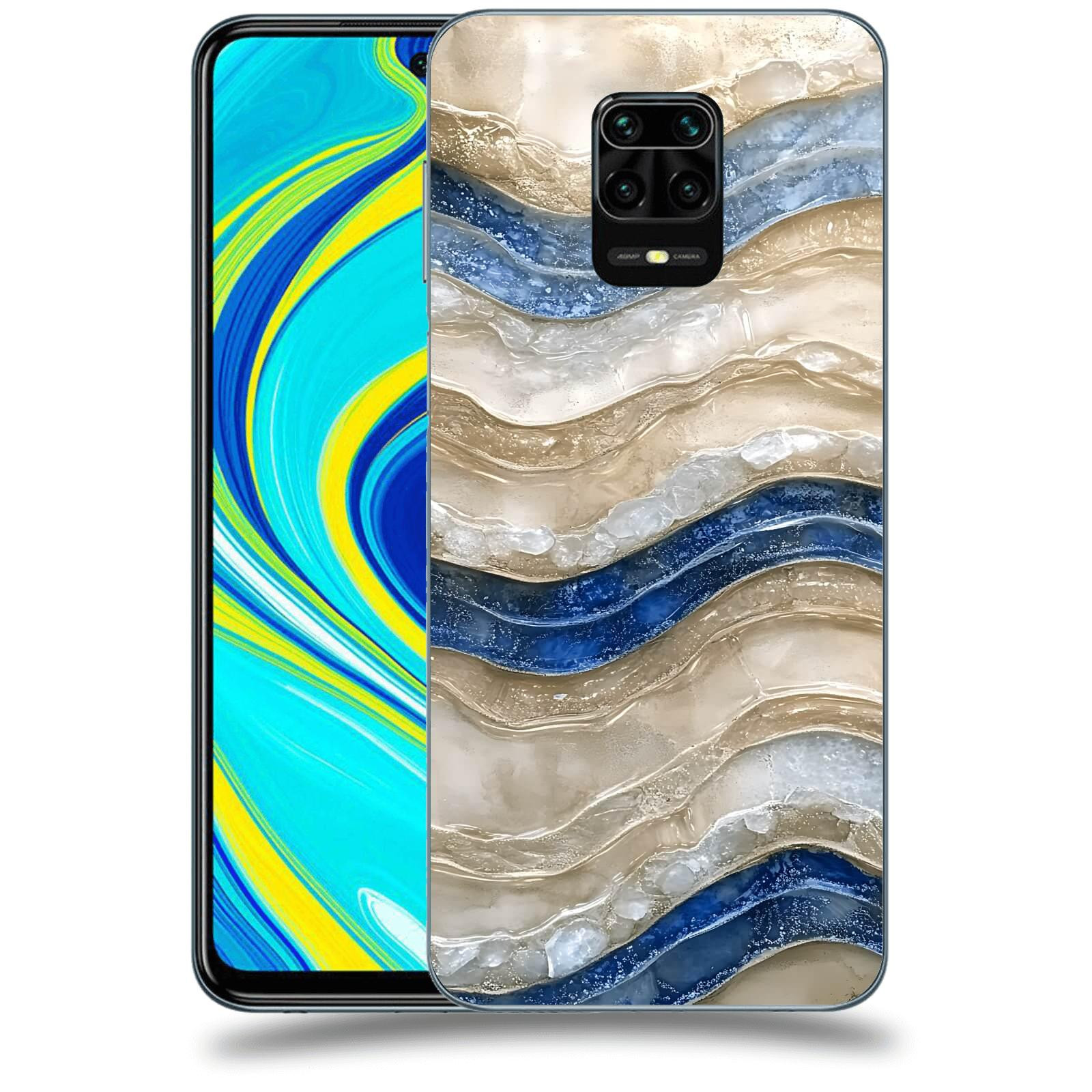 ACOVER Kryt na mobil Xiaomi Redmi Note 9S - Struktura a Harmonie