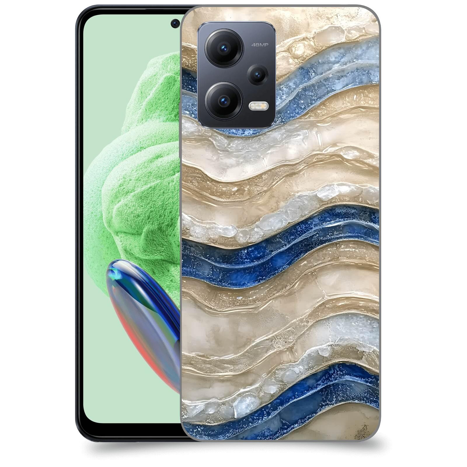 ACOVER Kryt na mobil Xiaomi Redmi Note 12 5G - Struktura a Harmonie