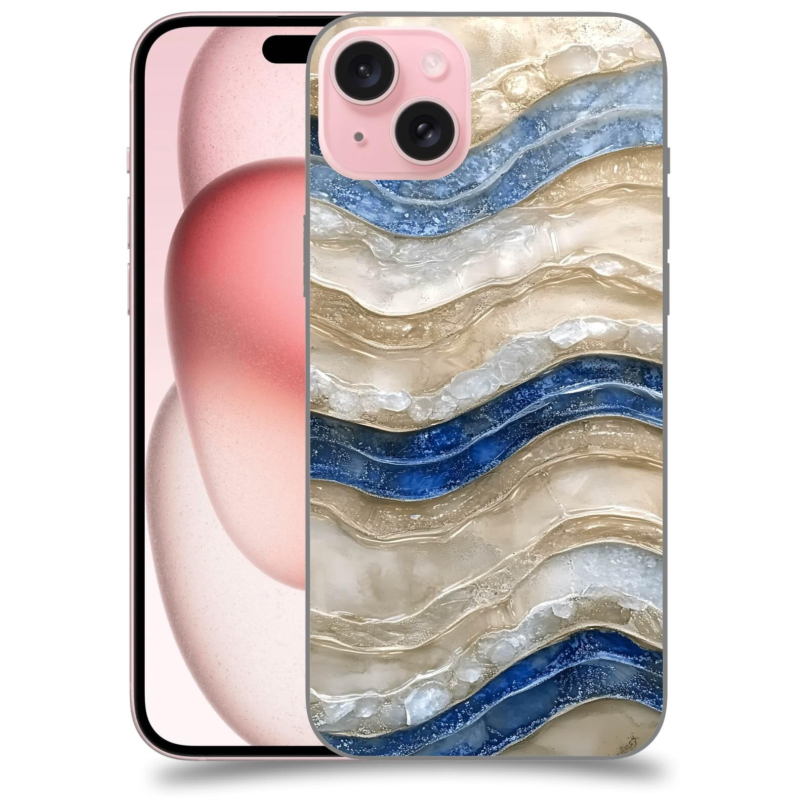 ACOVER Kryt na mobil Apple iPhone 15 plus - Struktura a Harmonie