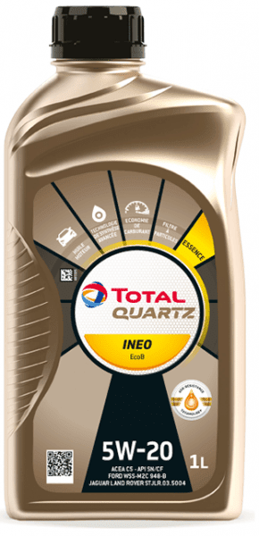 Motorový olej TOTAL QUARTZ INEO ECOB 5W20, 1 l