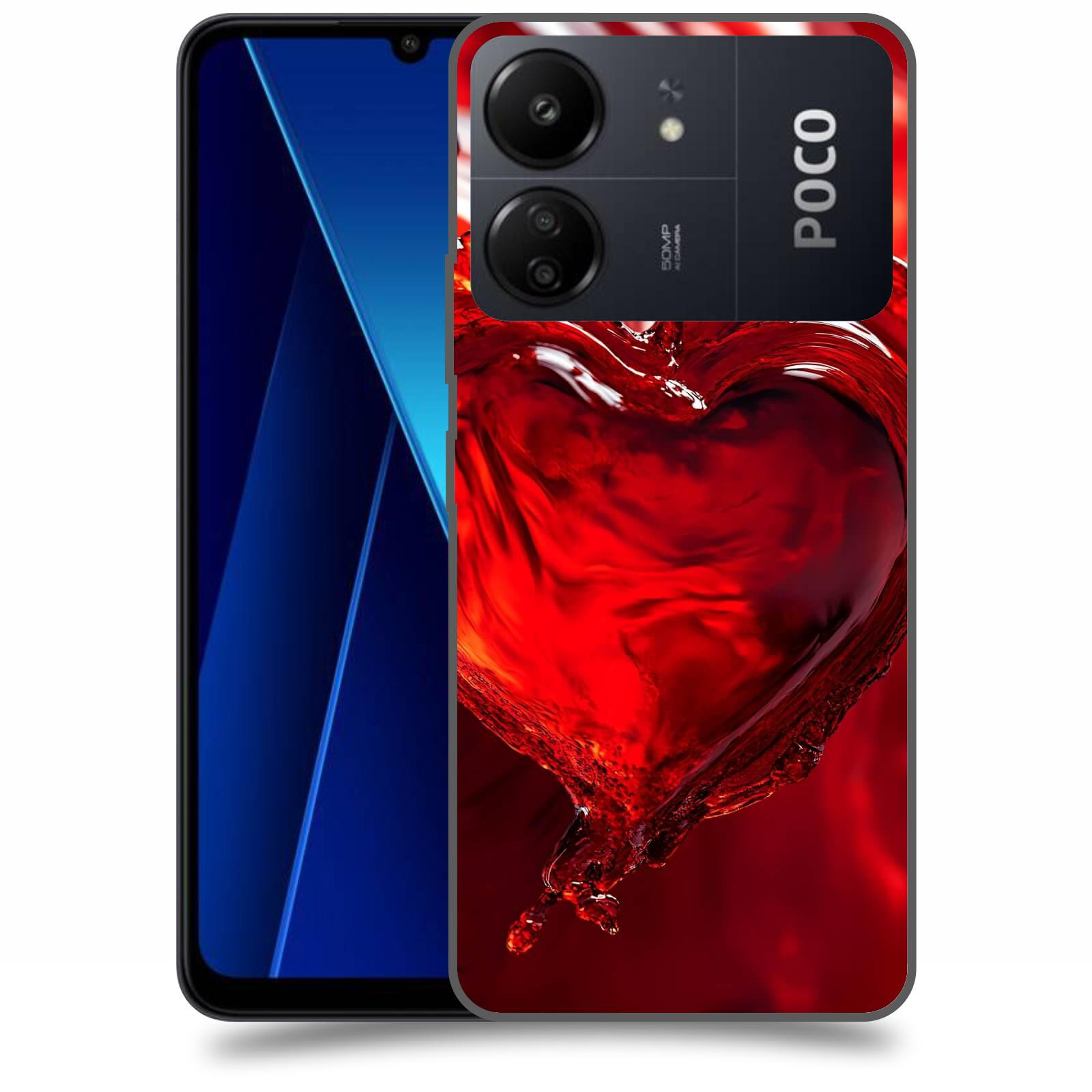 ACOVER Kryt na mobil Poco C65 - Love II