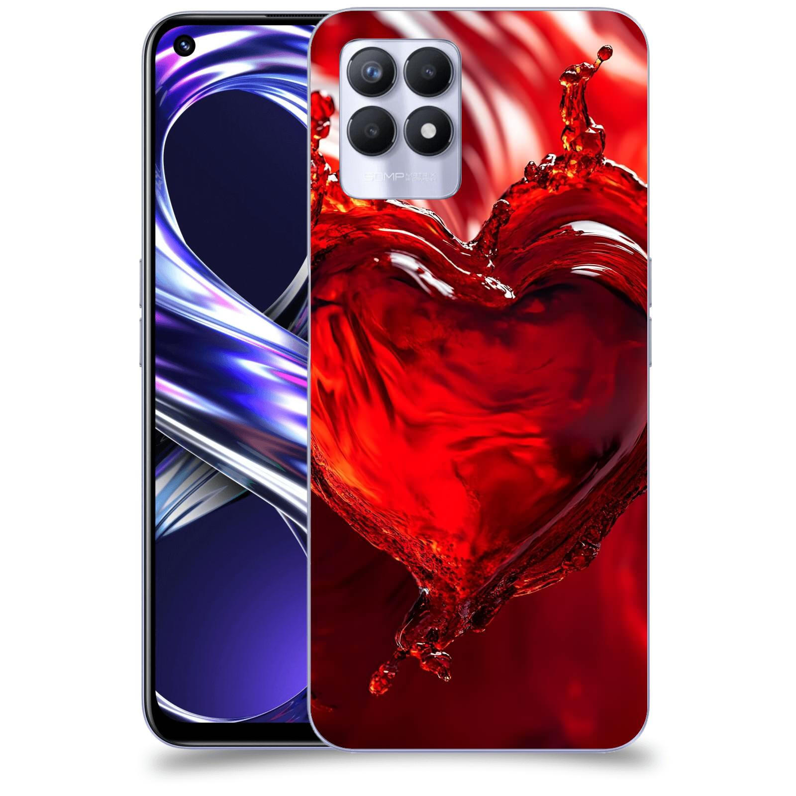 ACOVER Kryt na mobil Realme 8i - Love II