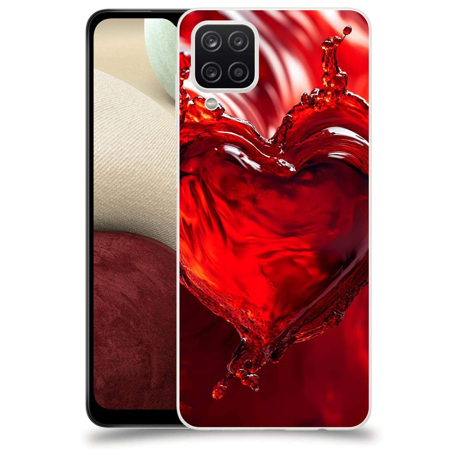 ACOVER Kryt na mobil Samsung Galaxy A12 A125F - Love II
