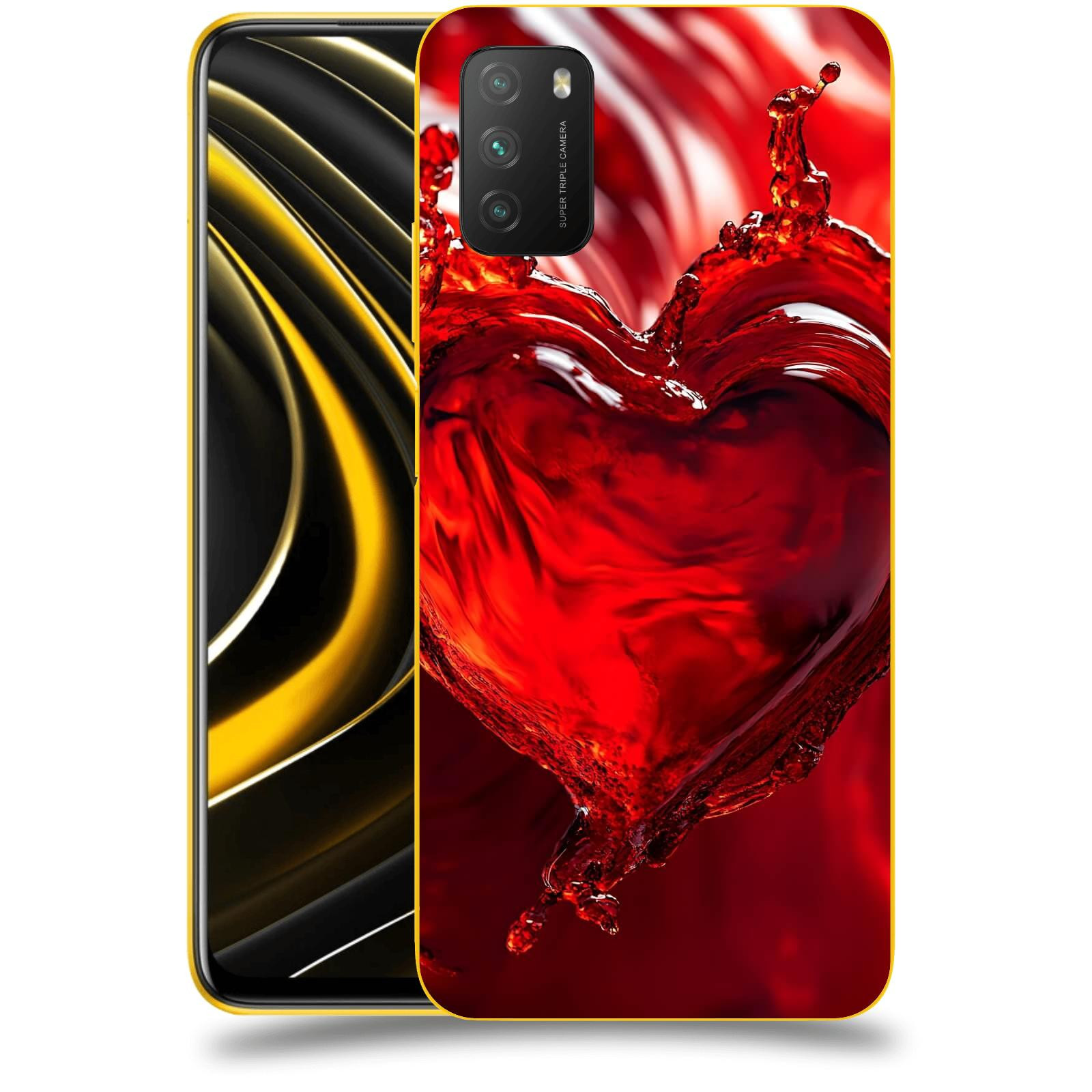 ACOVER Kryt na mobil Xiaomi Poco M3 - Love II