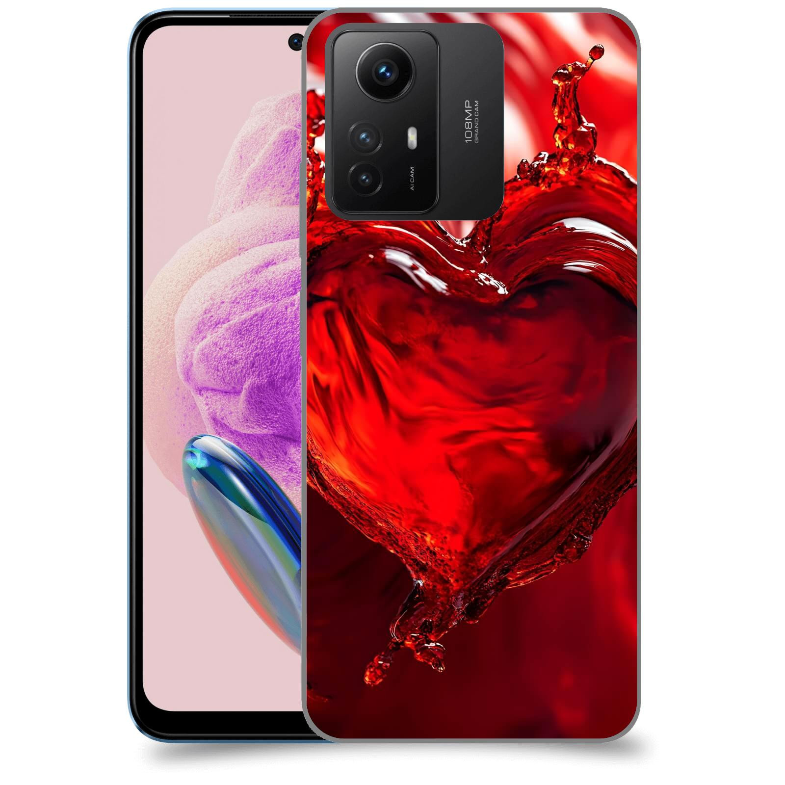 ACOVER Kryt na mobil Xiaomi Redmi Note 12S - Love II