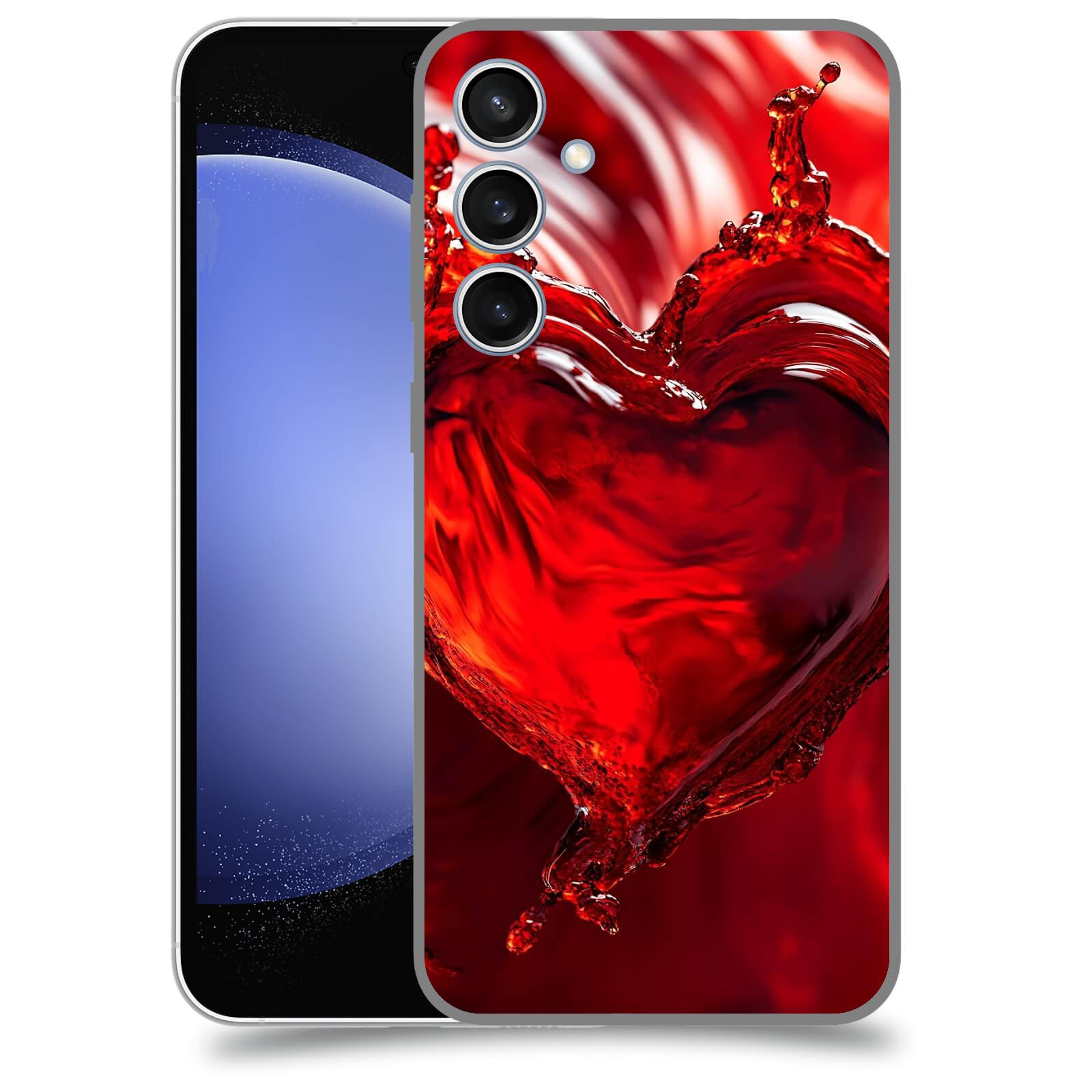 ACOVER Kryt na mobil Samsung Galaxy S23 FE - Love II