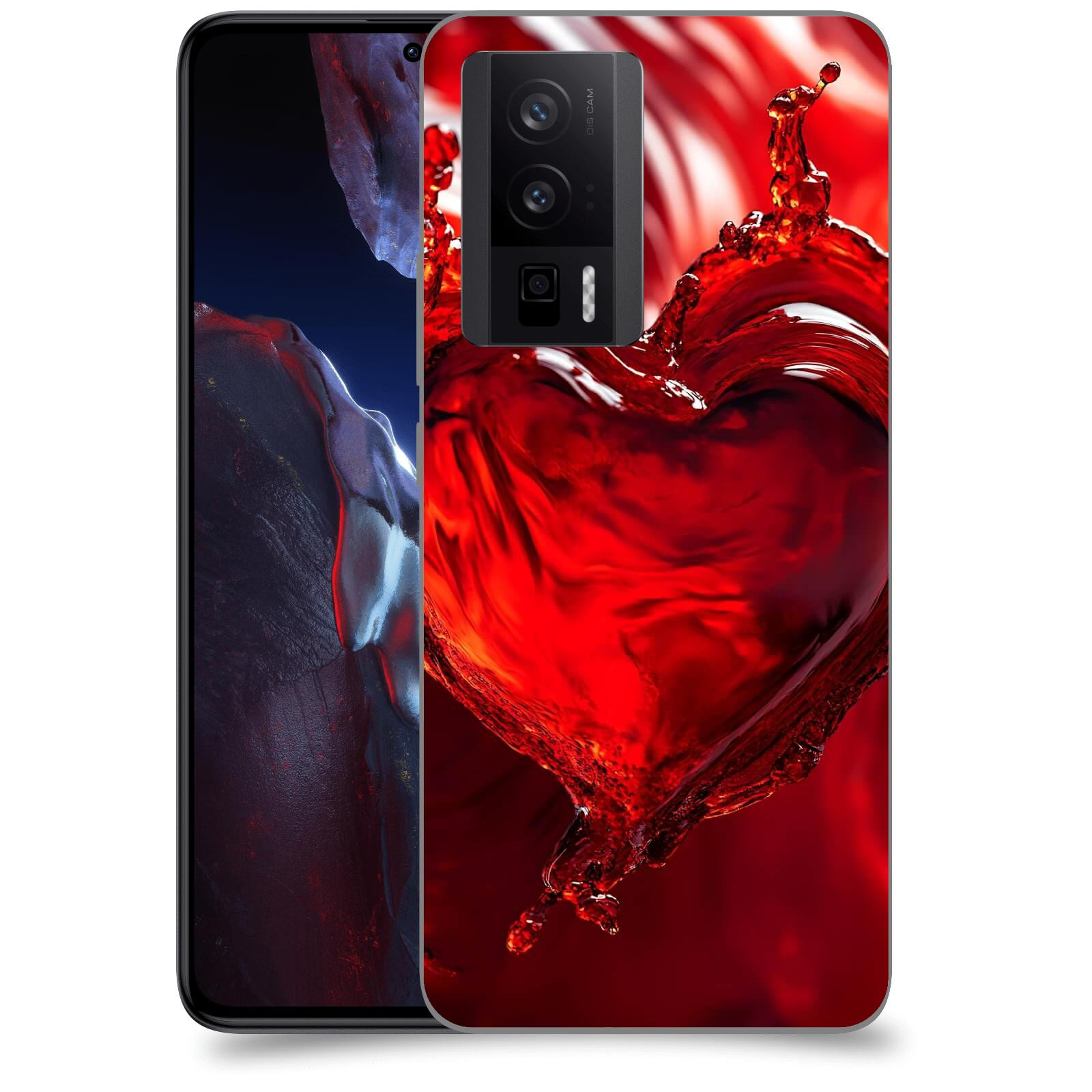 ACOVER Kryt na mobil Xiaomi Poco F5 Pro 5G - Love II