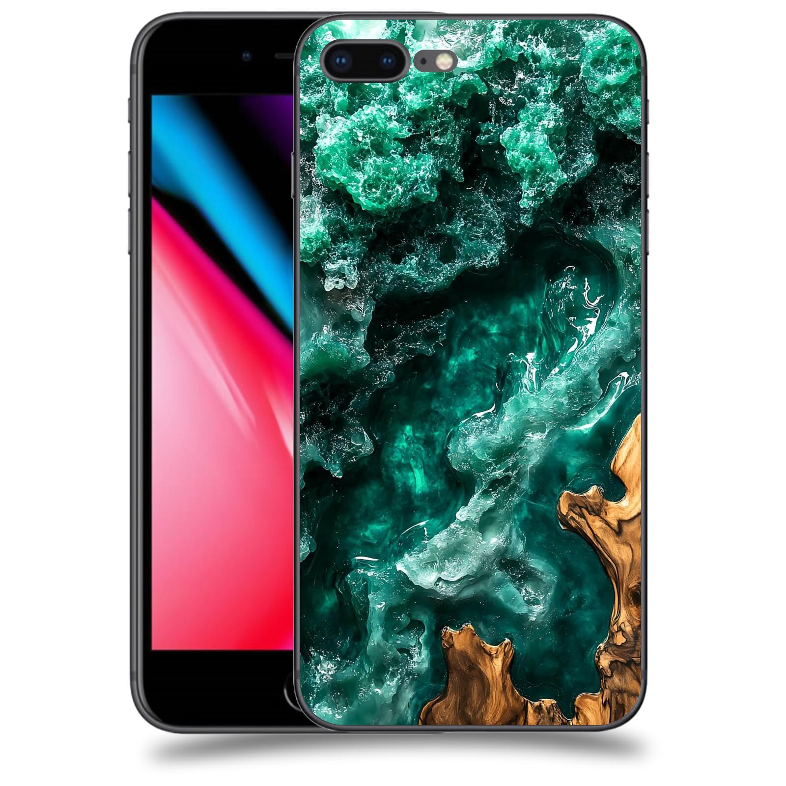 ACOVER Kryt na mobil Apple iPhone 8 Plus - Forest Wood I