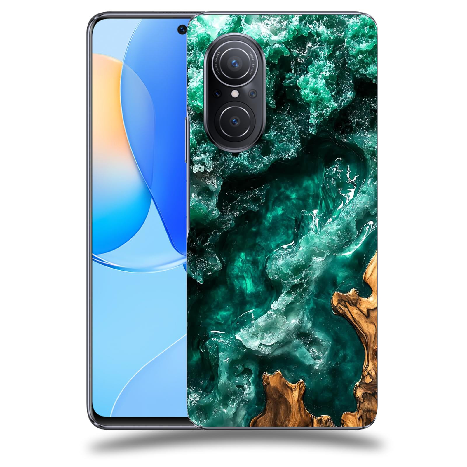 ACOVER Kryt na mobil Huawei Nova 9 SE - Forest Wood I