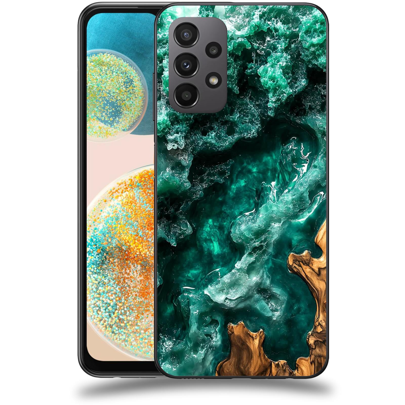 ACOVER Kryt na mobil Samsung Galaxy A23 - Forest Wood I