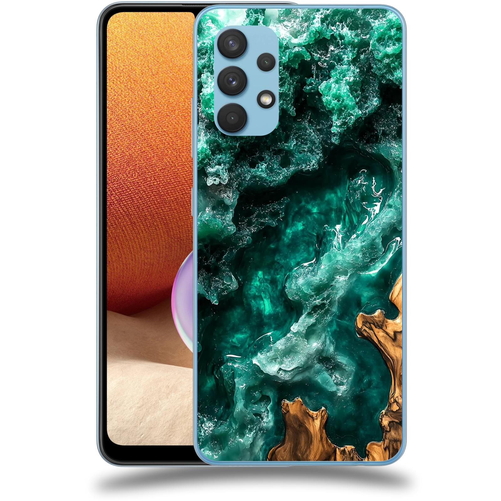 ACOVER Kryt na mobil Samsung Galaxy A32 4G SM-A325F - Forest Wood I