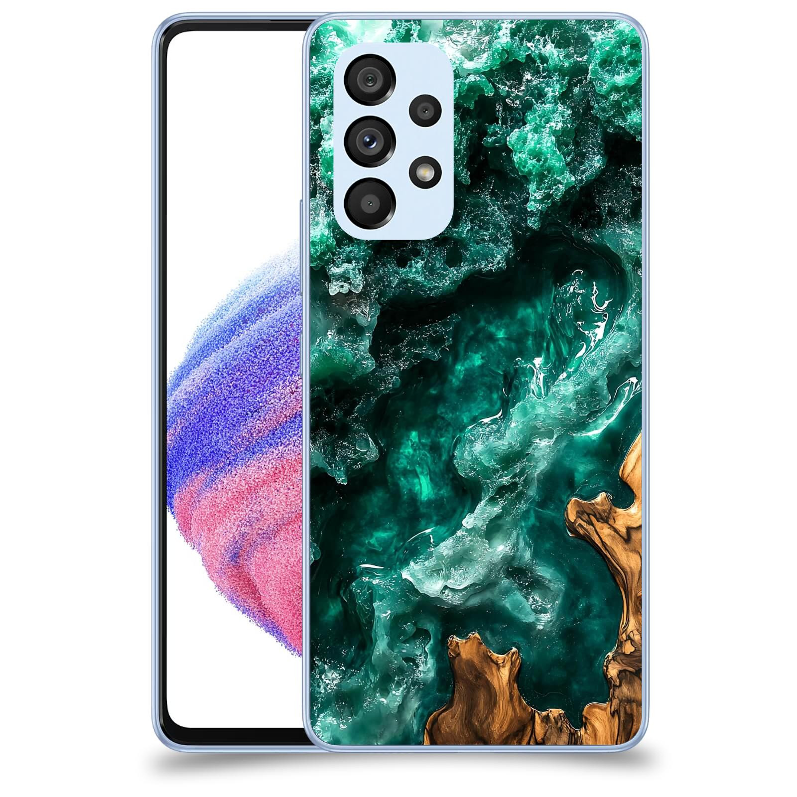 ACOVER Kryt na mobil Samsung Galaxy A32 5G A326B - Forest Wood I