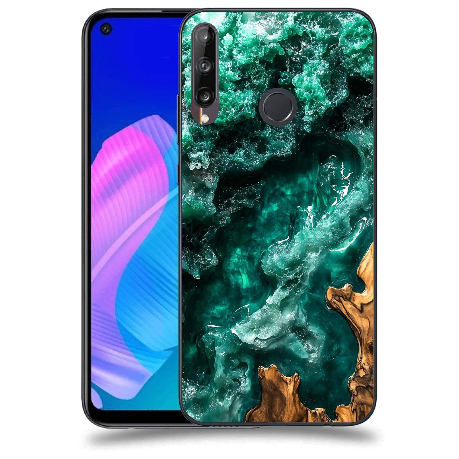 ACOVER Kryt na mobil Huawei P40 Lite E - Forest Wood I