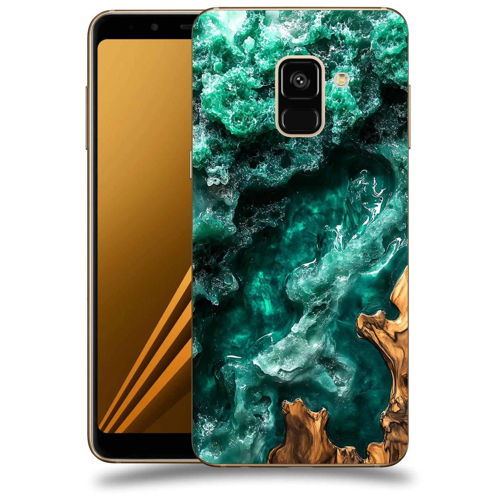 ACOVER Kryt na mobil Samsung Galaxy A8 2018 A530F - Forest Wood I