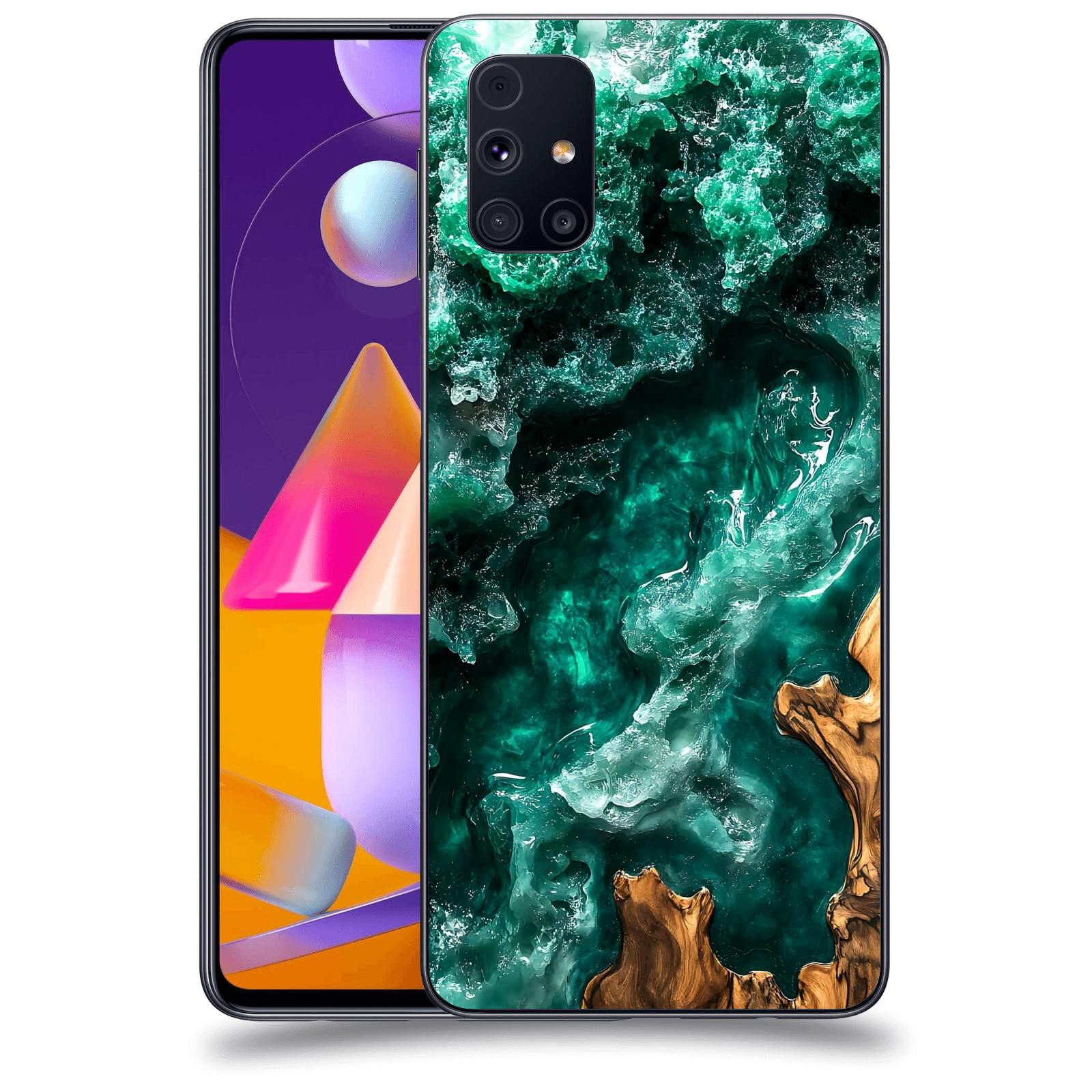ACOVER Kryt na mobil Samsung Galaxy M31s - Forest Wood I