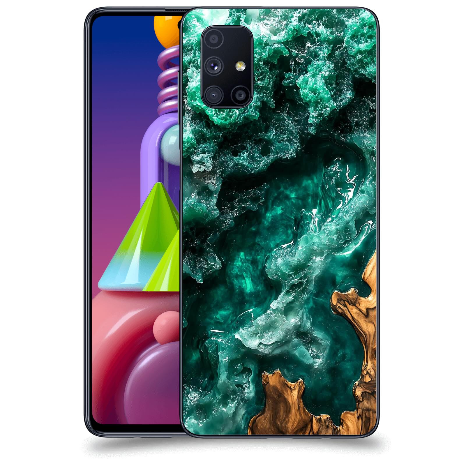 ACOVER Kryt na mobil Samsung Galaxy M51 M515F - Forest Wood I