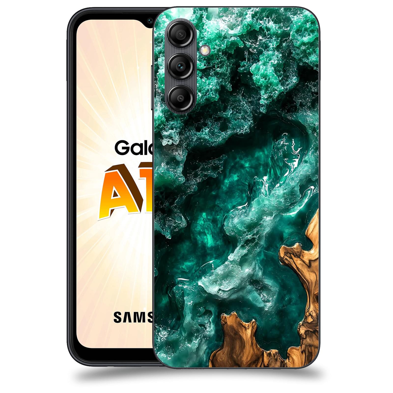 ACOVER Kryt na mobil Samsung Galaxy A14 LTE - Forest Wood I