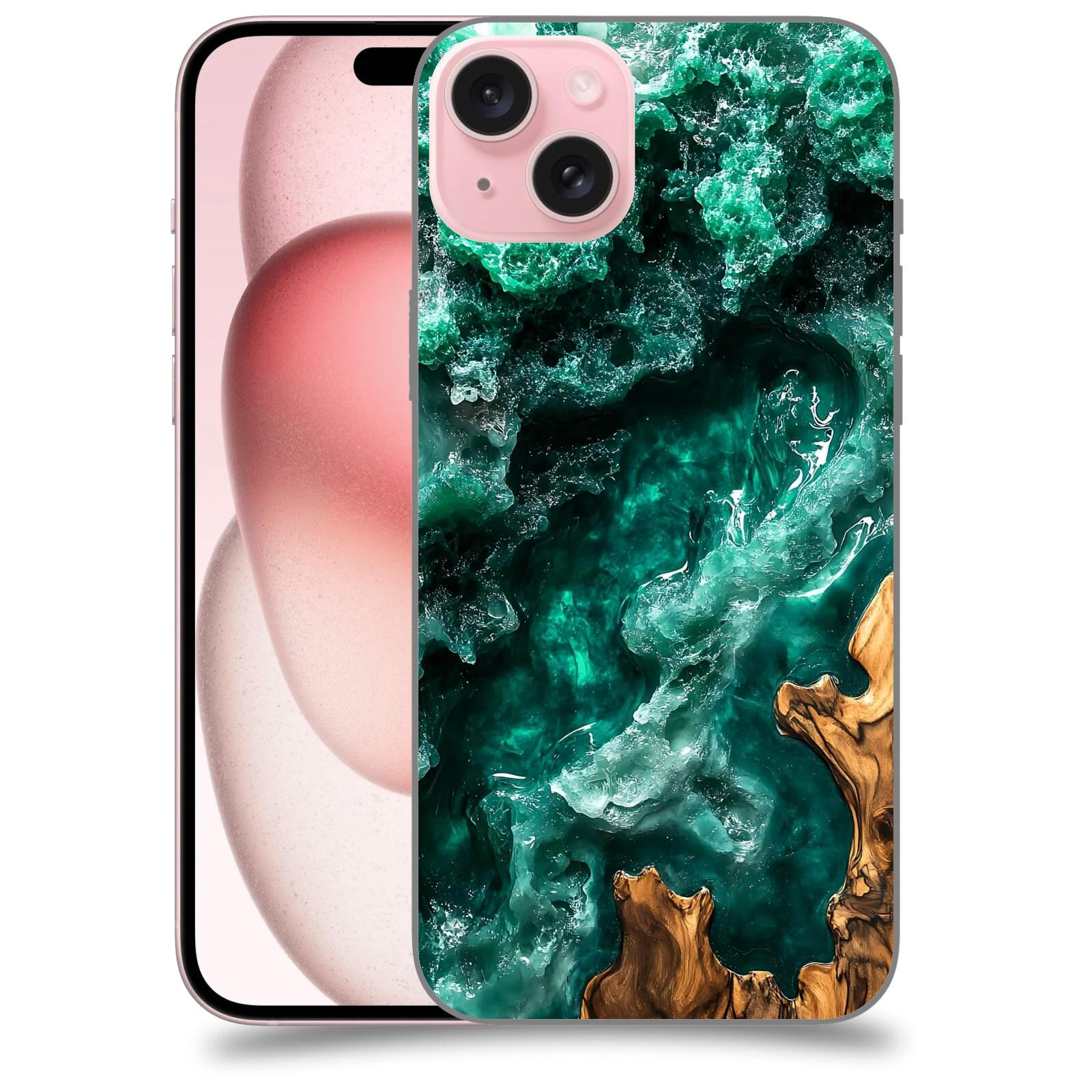 ACOVER Kryt na mobil Apple iPhone 15 plus - Forest Wood I