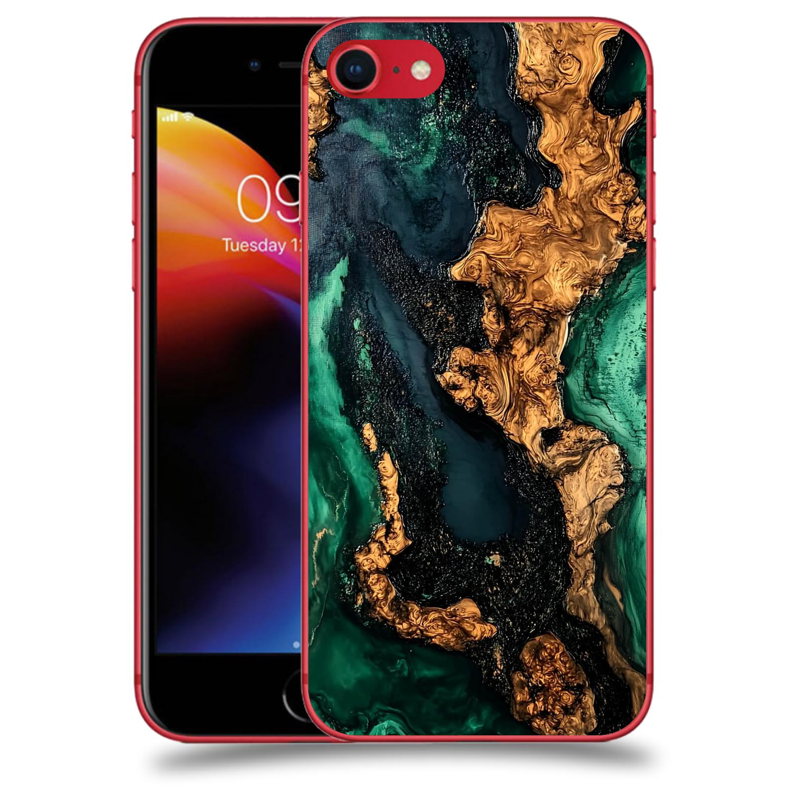 ACOVER Kryt na mobil Apple iPhone 8 - Forest Wood II