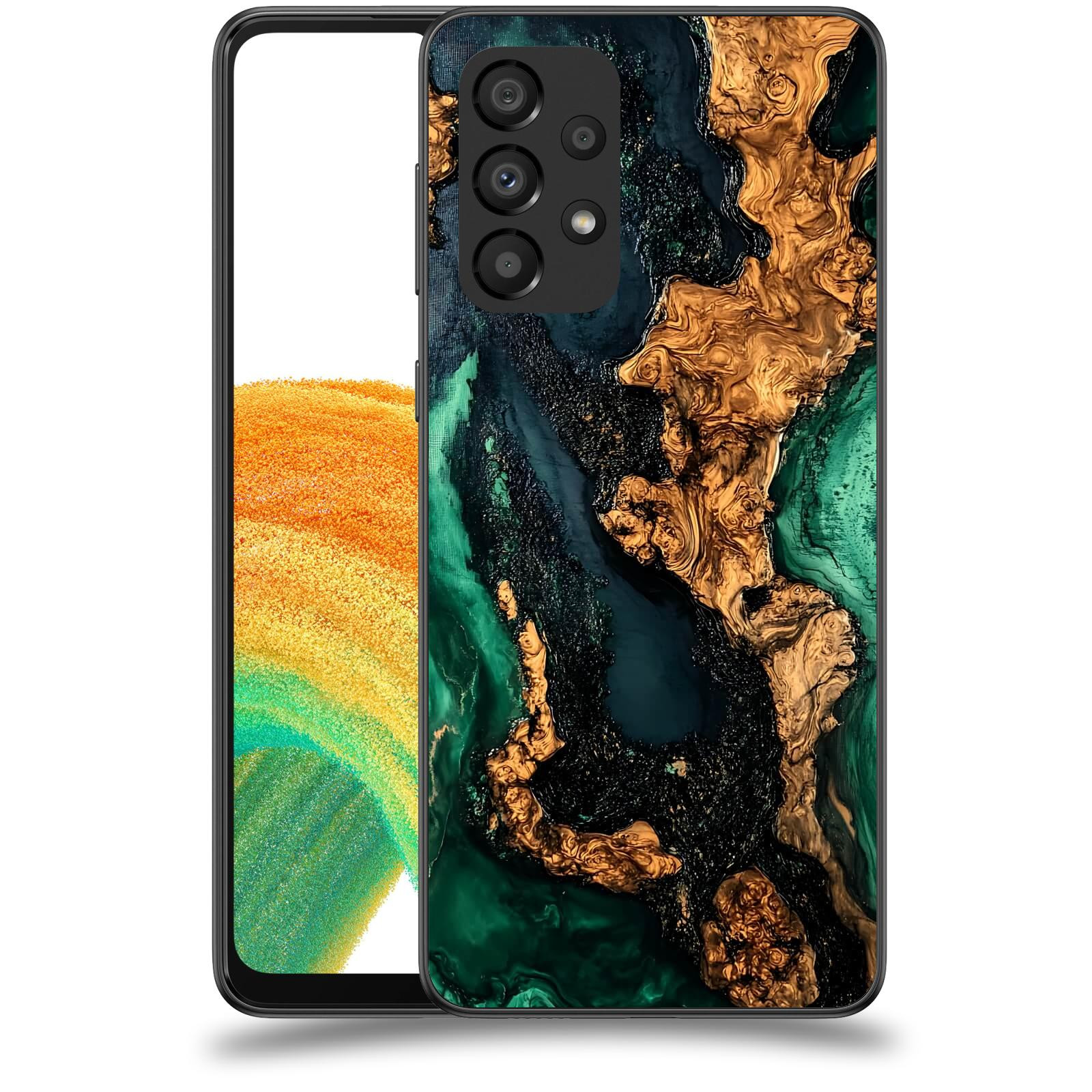 ACOVER Kryt na mobil Samsung Galaxy A33 5G A336 - Forest Wood II