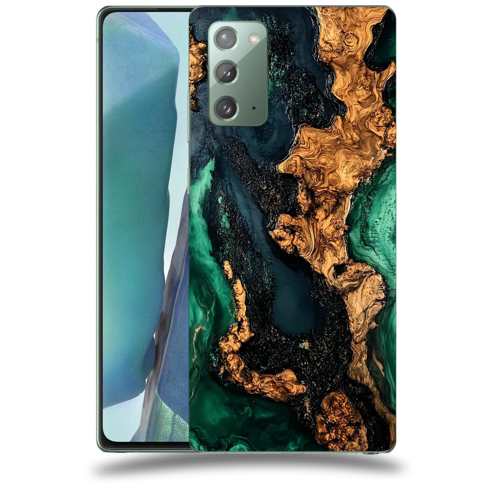 ACOVER Kryt na mobil Samsung Galaxy Note 20 - Forest Wood II