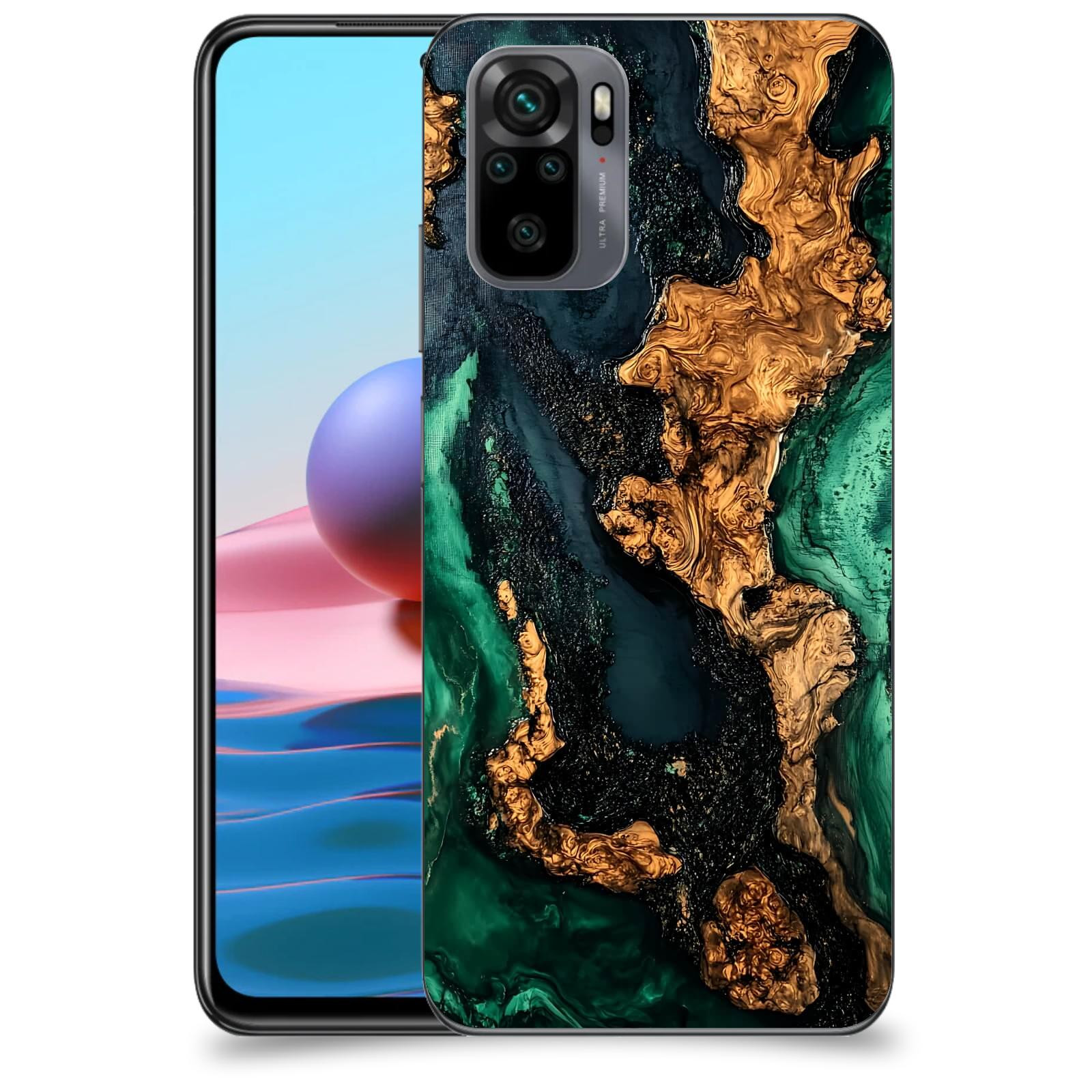 ACOVER Kryt na mobil Xiaomi Redmi Note 10 - Forest Wood II