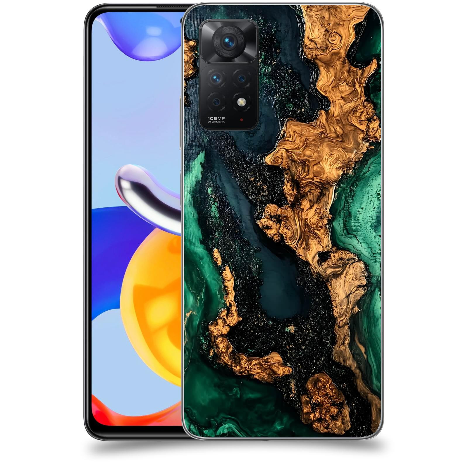 ACOVER Kryt na mobil Xiaomi Redmi Note 11 Pro - Forest Wood II