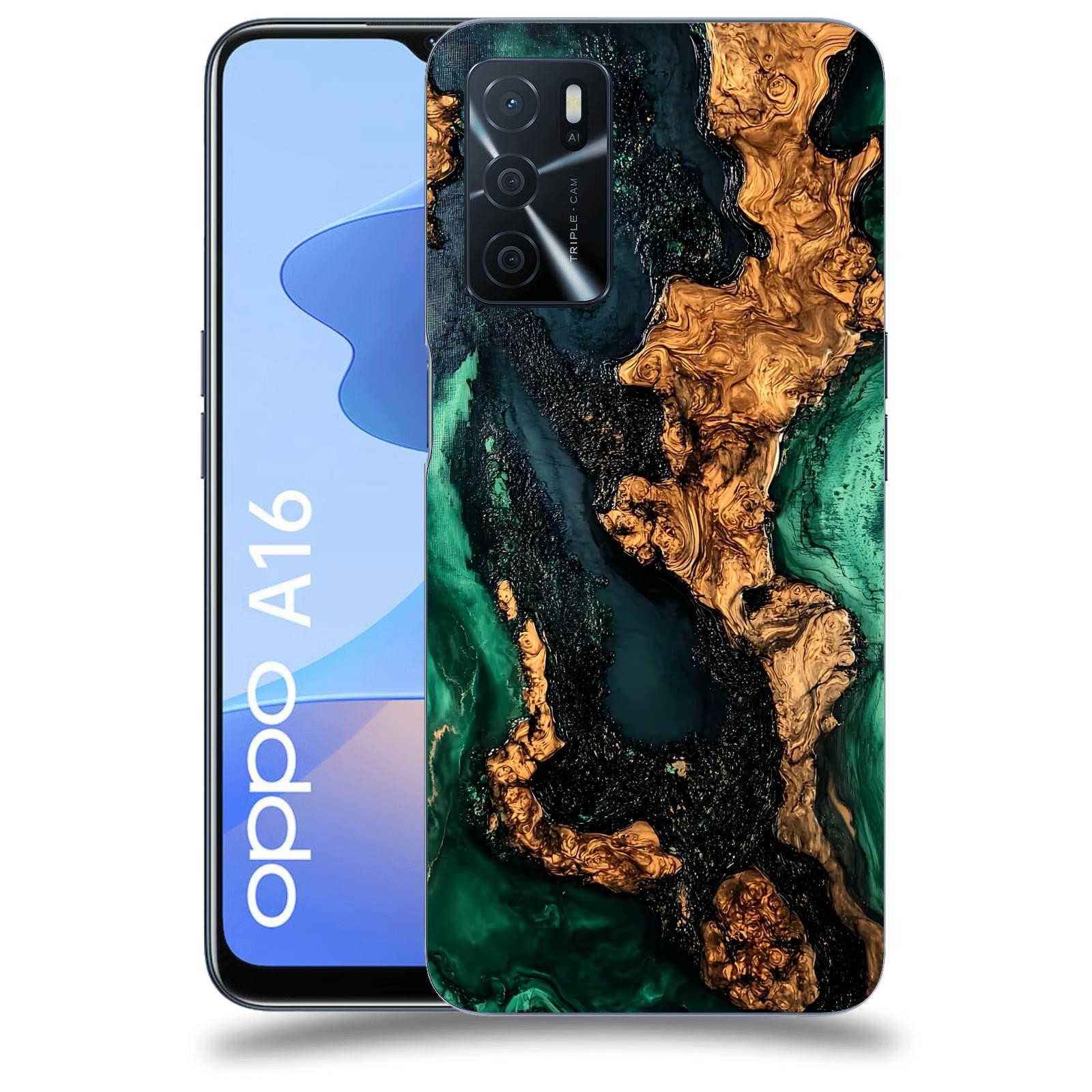 ACOVER Kryt na mobil OPPO A16 - Forest Wood II