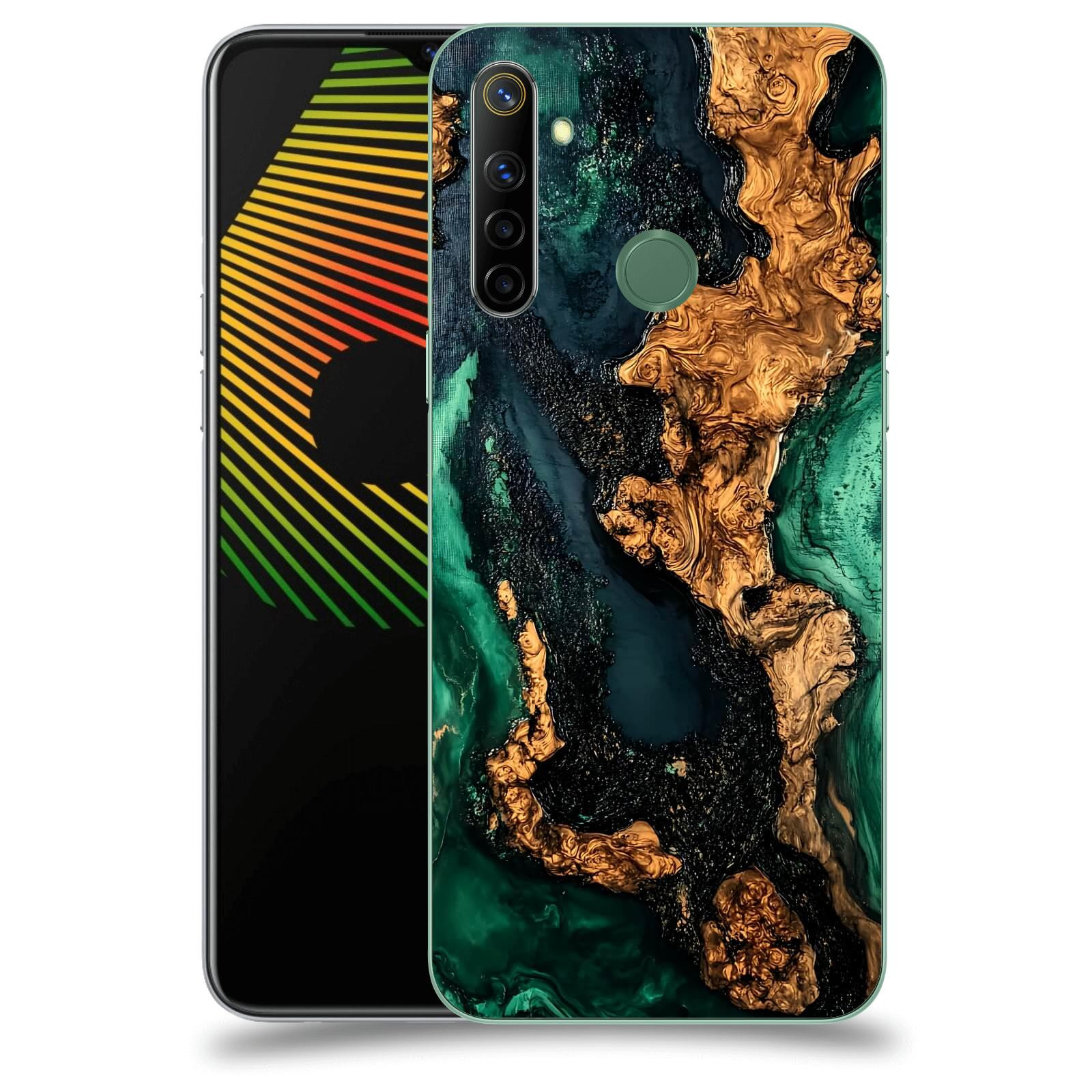 ACOVER Kryt na mobil Realme 6i - Forest Wood II
