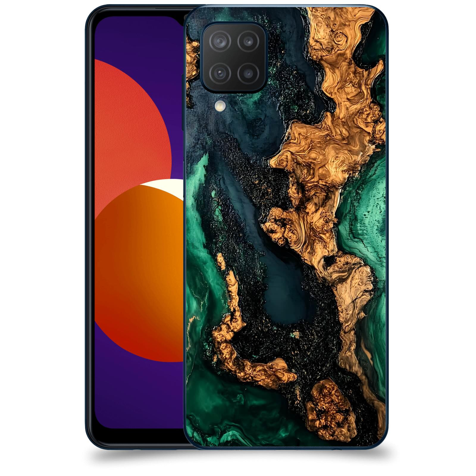 ACOVER Kryt na mobil Samsung Galaxy M12 M127F - Forest Wood II