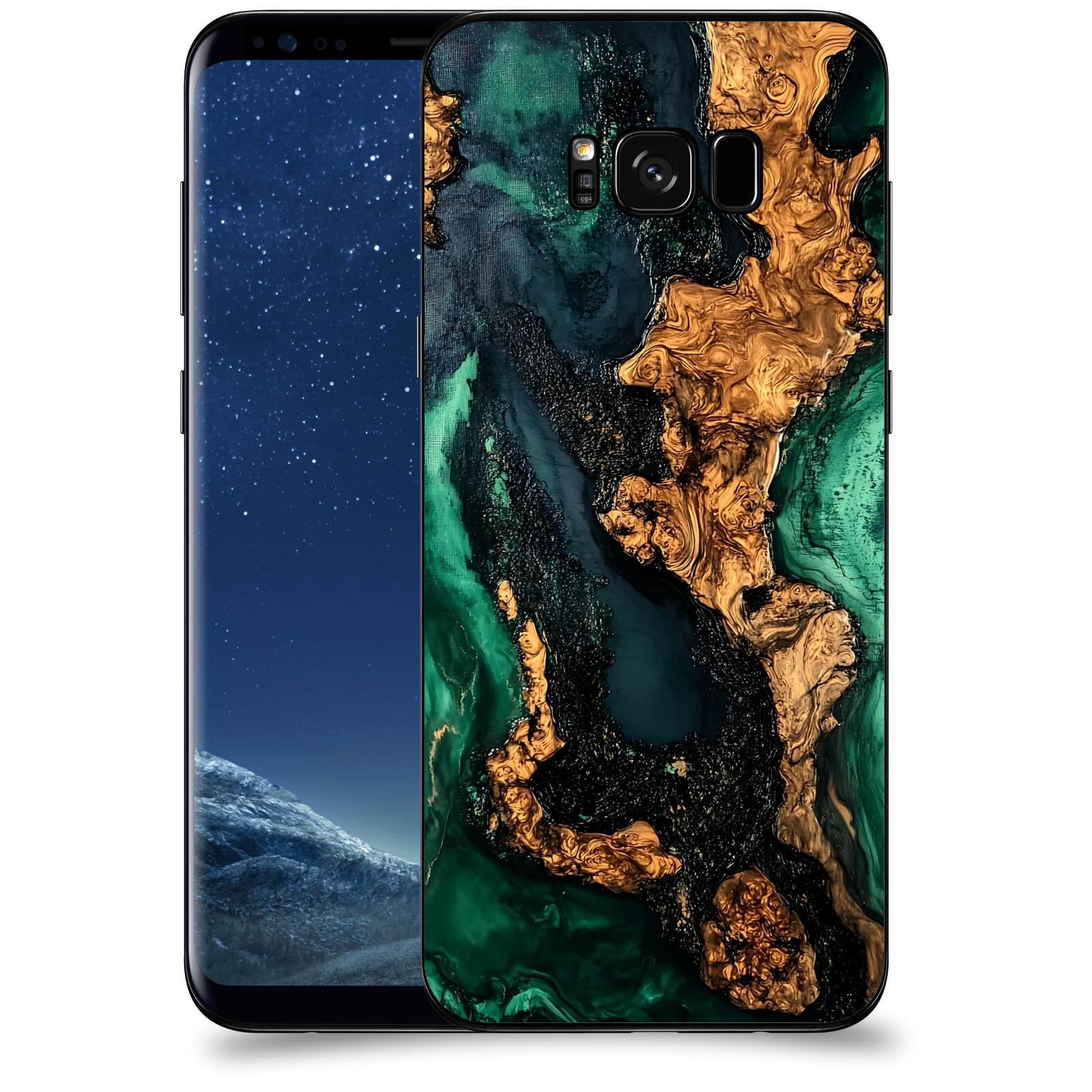 ACOVER Kryt na mobil Samsung Galaxy S8+ G955F - Forest Wood II