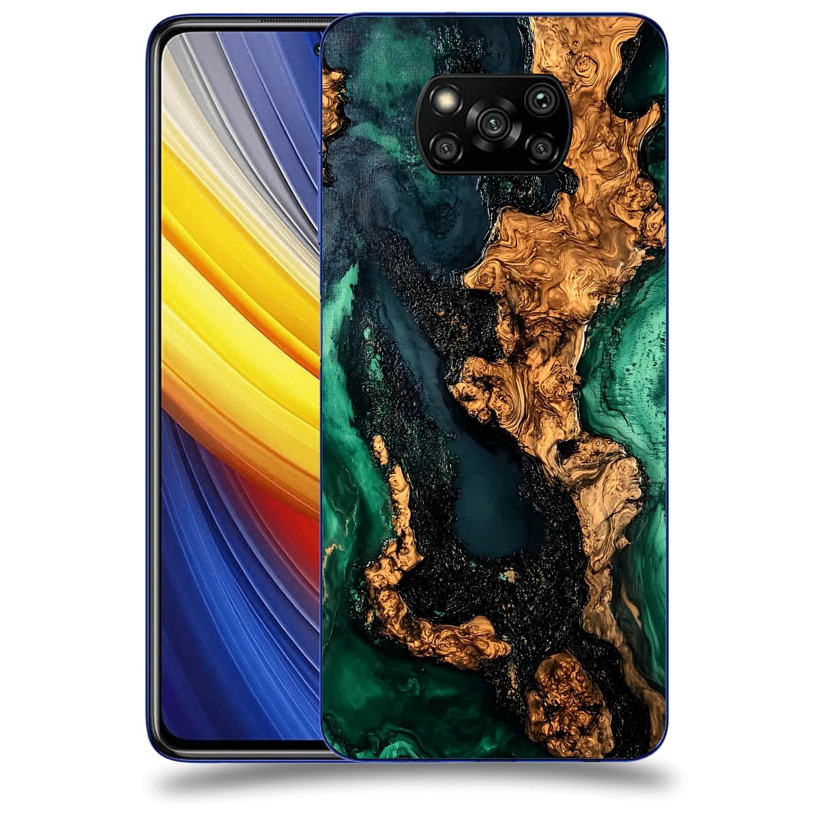 ACOVER Kryt na mobil Xiaomi Poco X3 Pro - Forest Wood II