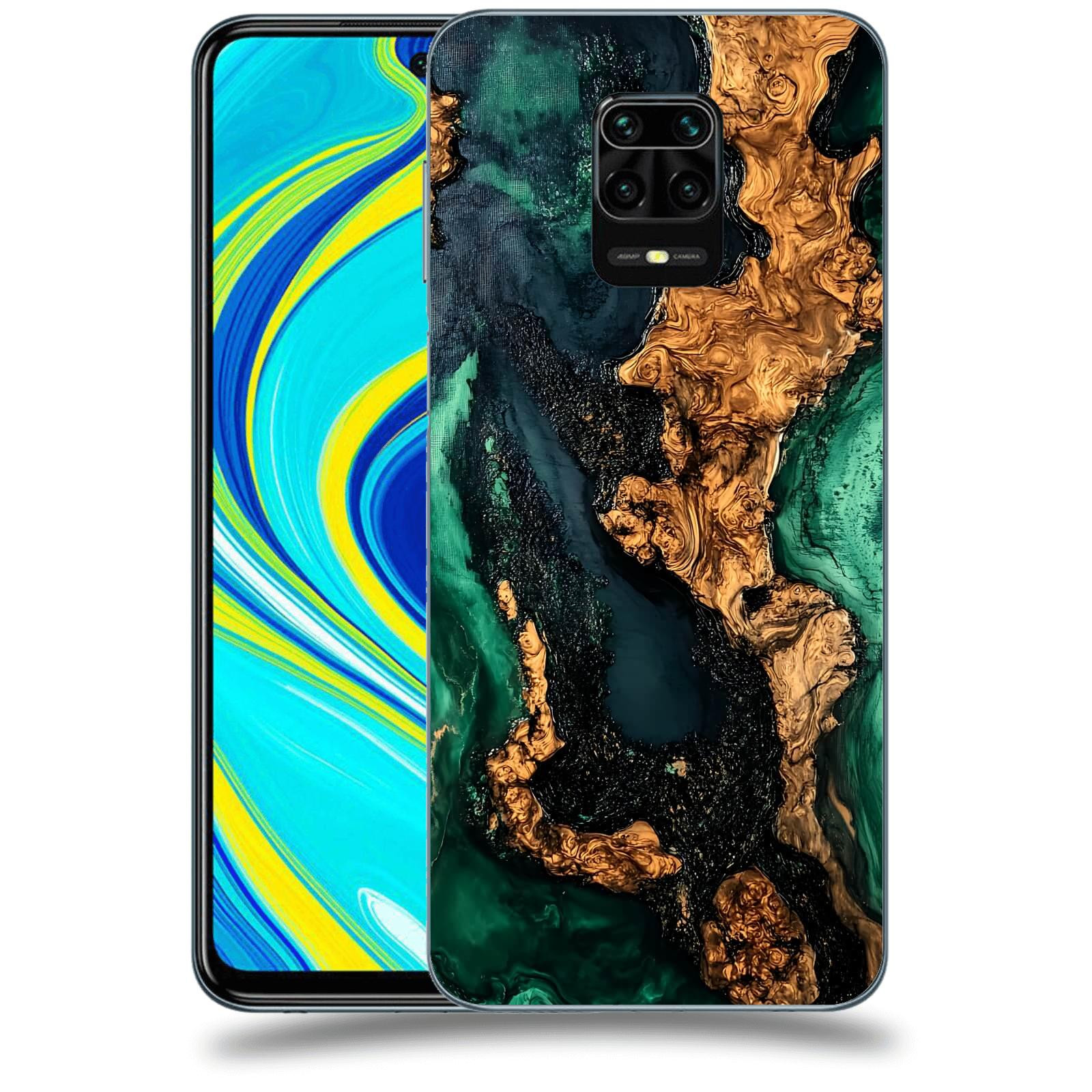ACOVER Kryt na mobil Xiaomi Redmi Note 9S - Forest Wood II
