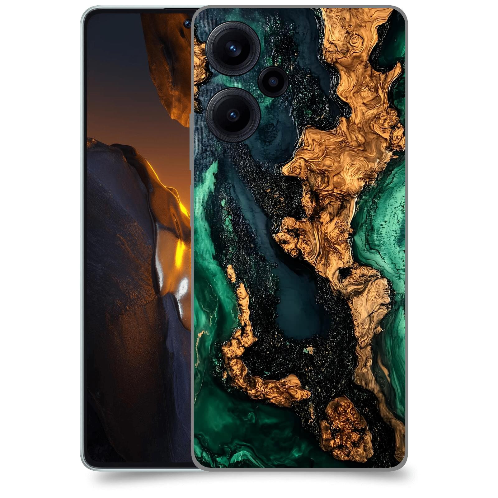 ACOVER Kryt na mobil Xiaomi Poco F5 - Forest Wood II