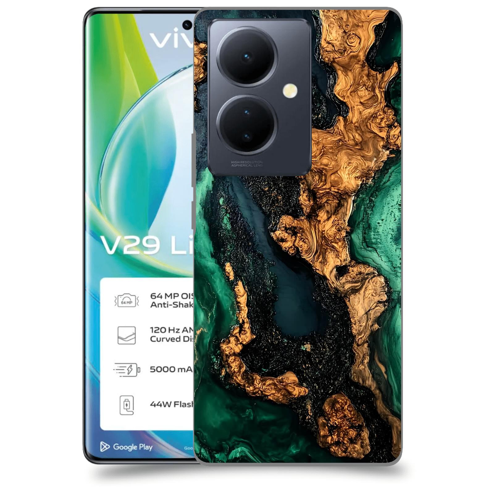 ACOVER Kryt na mobil VIVO V29 Lite 5G - Forest Wood II