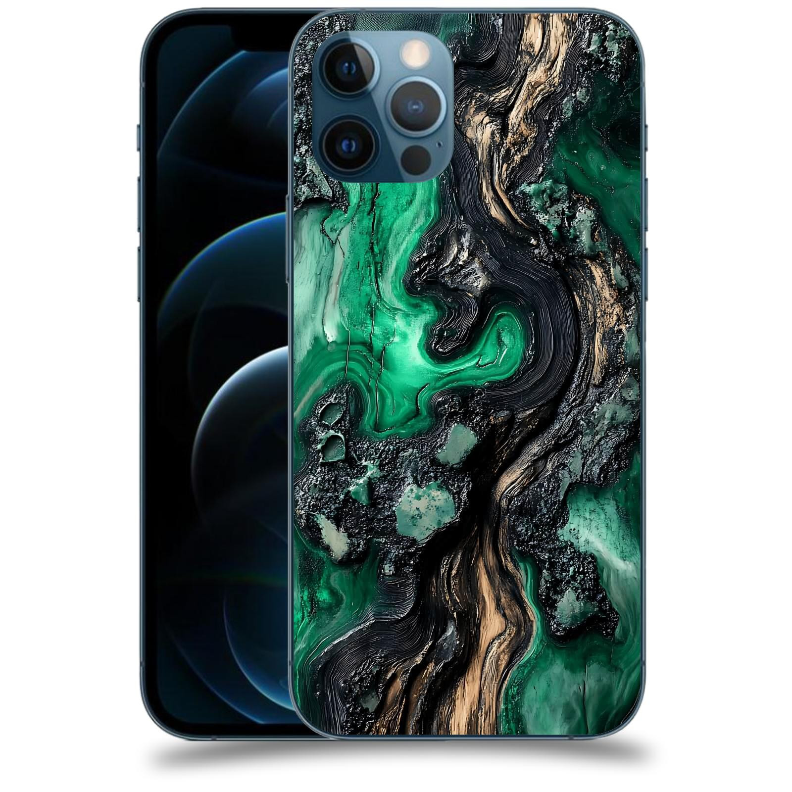 ACOVER Kryt na mobil Apple iPhone 12 Pro - Forest Wood III