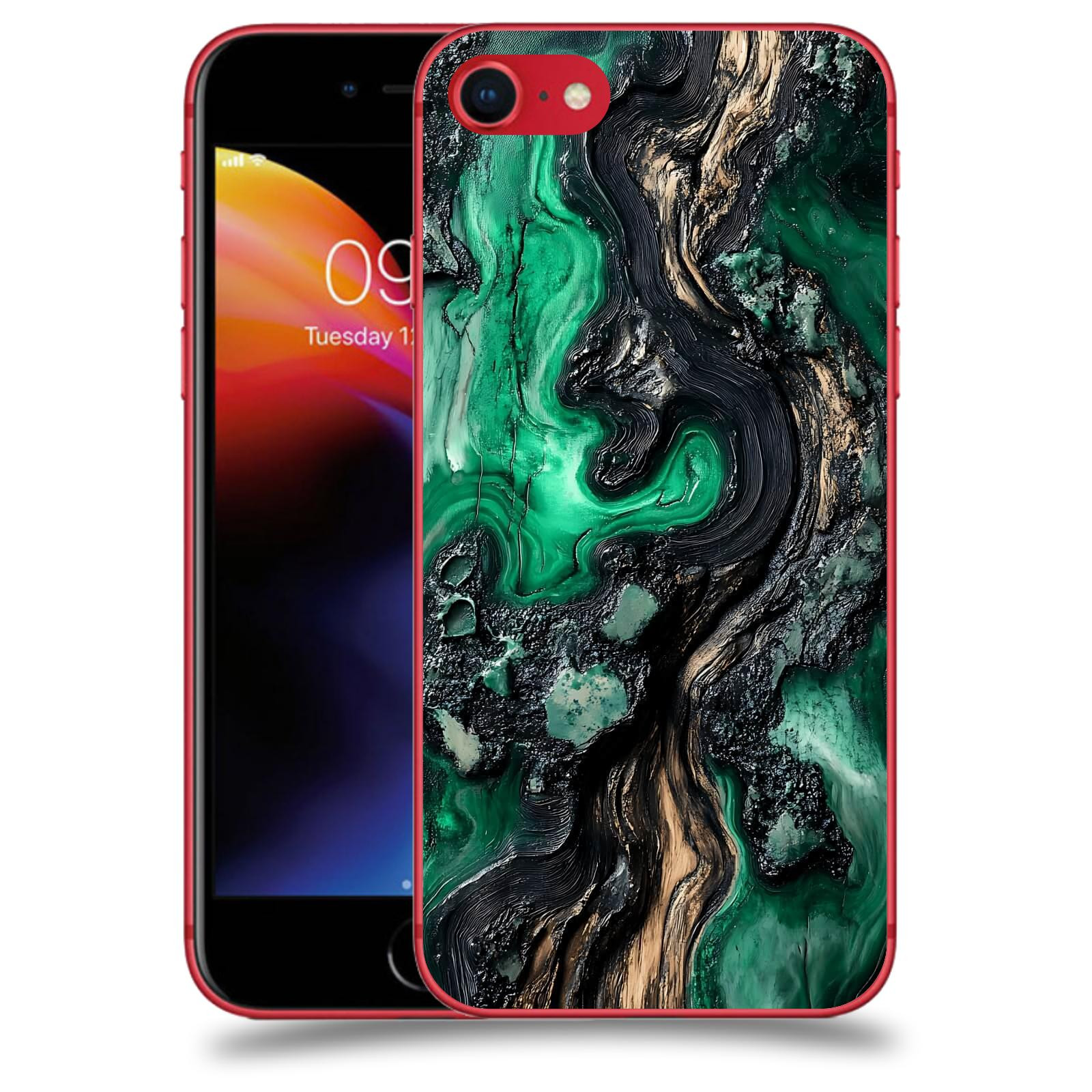 ACOVER Kryt na mobil Apple iPhone 8 - Forest Wood III