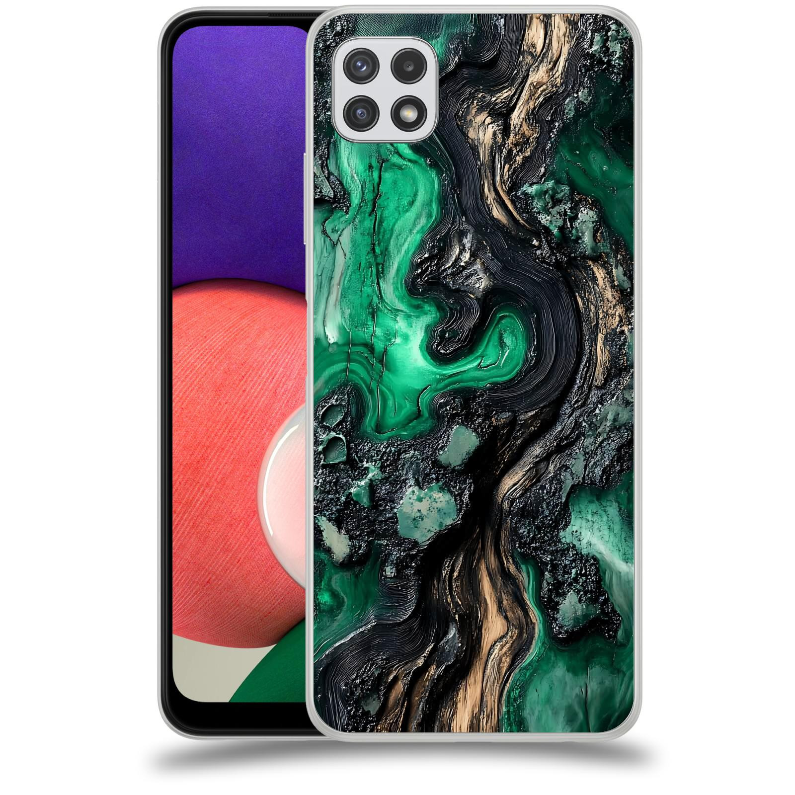 ACOVER Kryt na mobil Samsung Galaxy A22 A225F - Forest Wood III