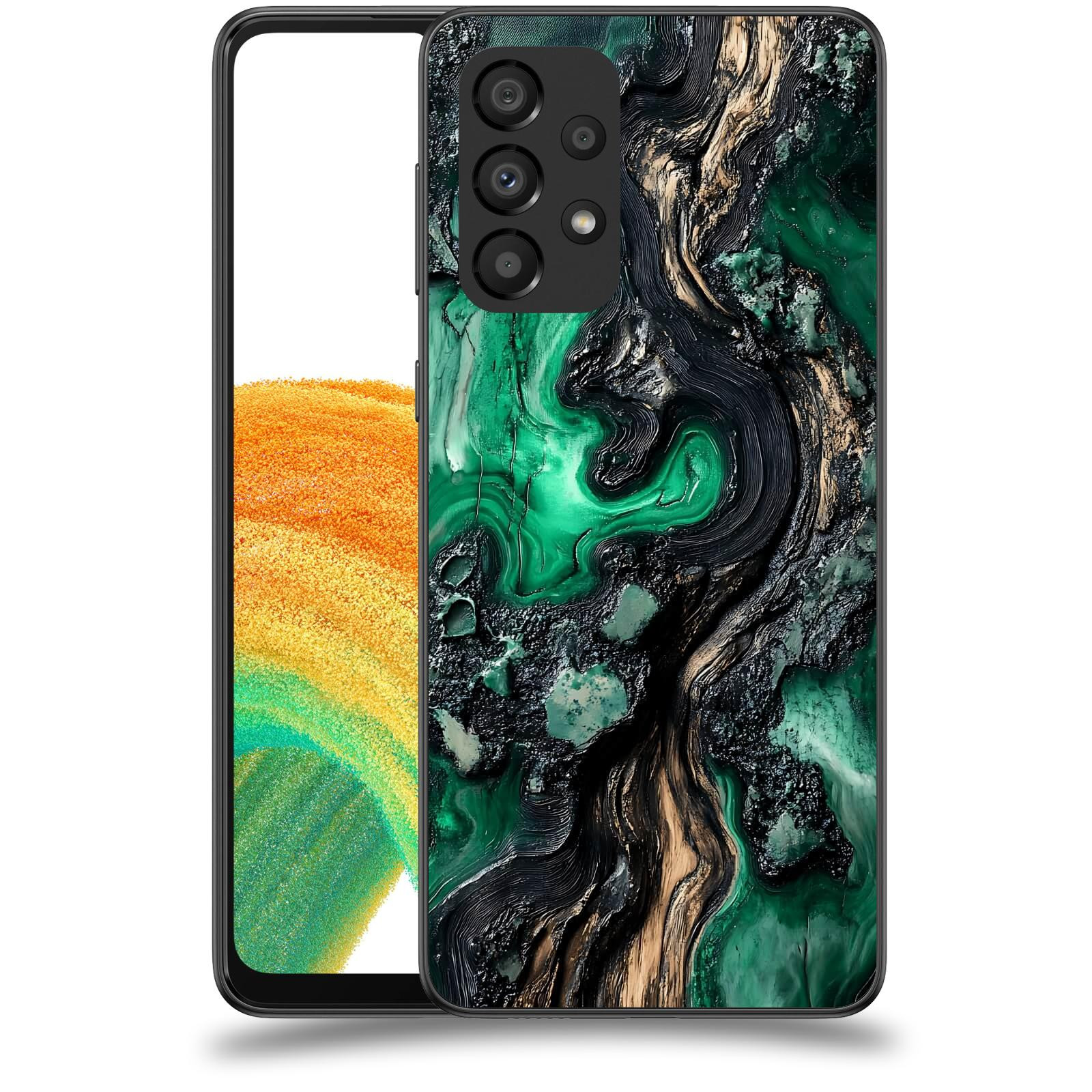 ACOVER Kryt na mobil Samsung Galaxy A33 5G A336 - Forest Wood III