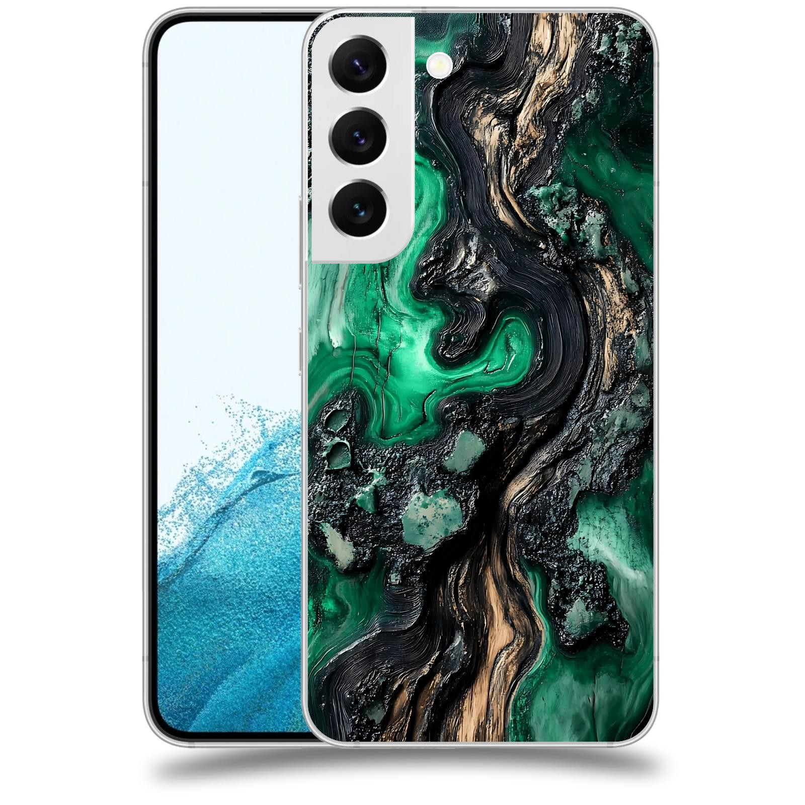 ACOVER Kryt na mobil Samsung Galaxy S22 5G - Forest Wood III