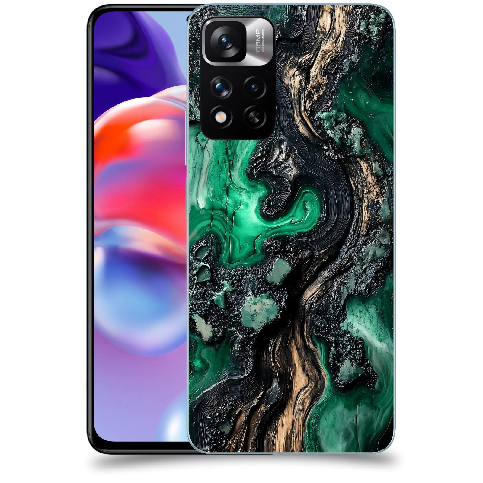 ACOVER Kryt na mobil Xiaomi Redmi Note 11 Pro+ 5G - Forest Wood III
