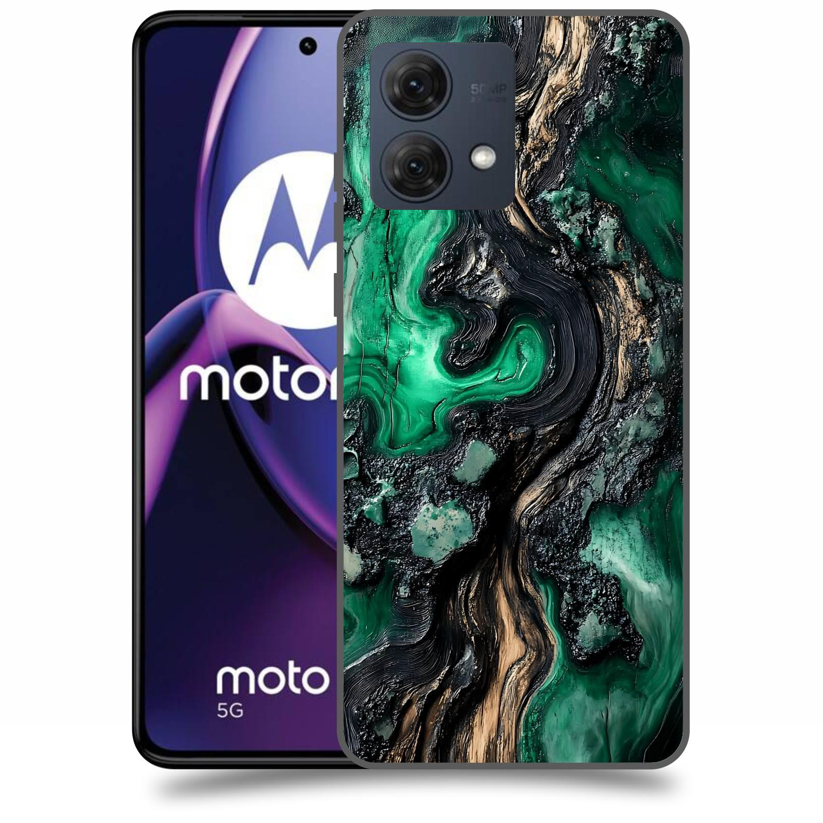 ACOVER Kryt na mobil Motorola Moto G84 5G - Forest Wood III